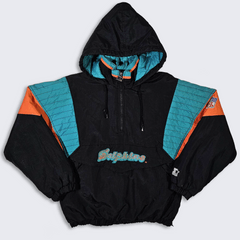 Vintage Miami Dolphins Starter Double Hood Football Sweatshirt, Size L –  Stuck In The 90s Sports