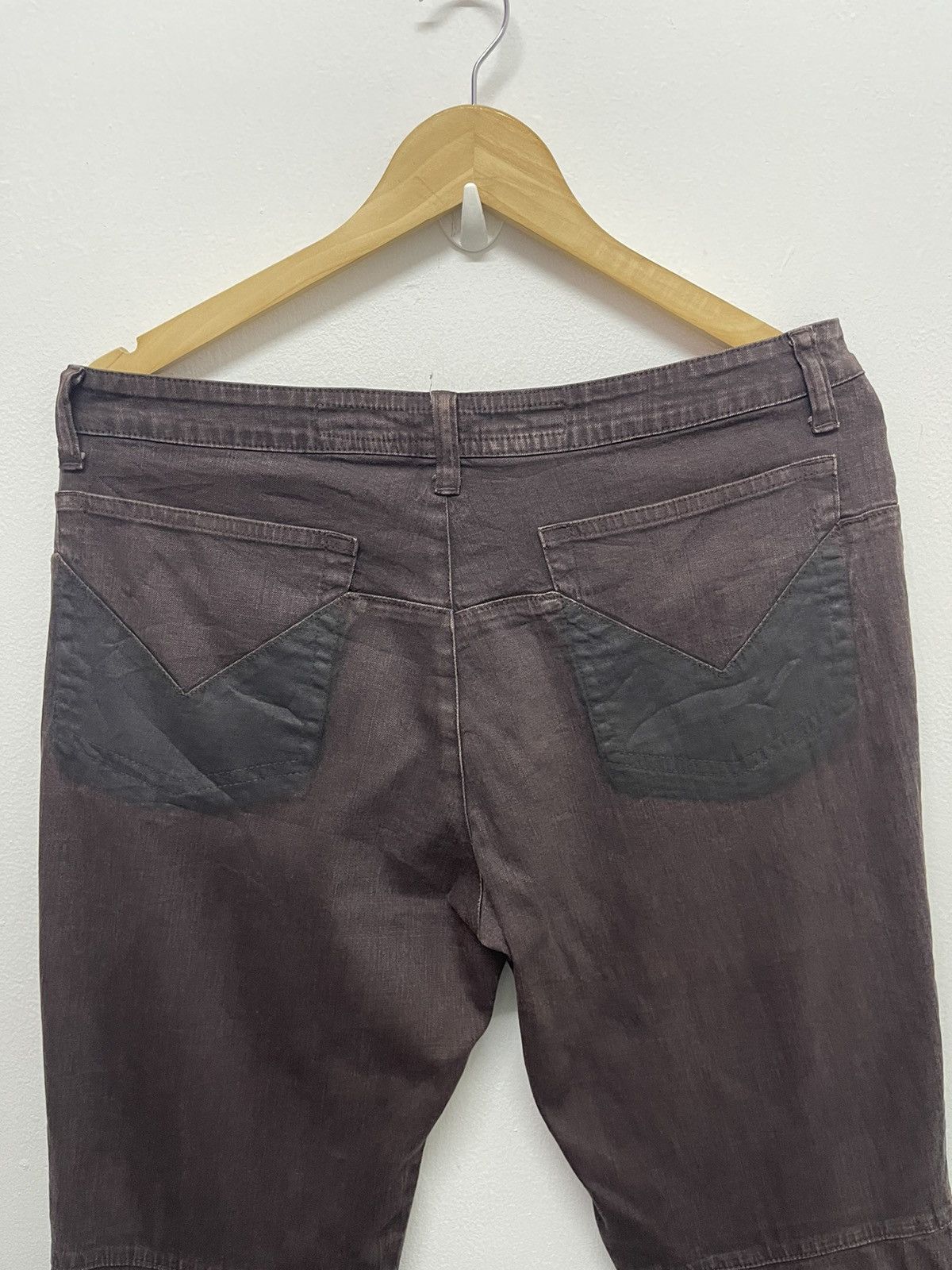 Marithe + Francois Girbaud Vintage Marithe Francois Girbaud Inspired Nemeth Design Knee Size US 34 / EU 50 - 5 Thumbnail