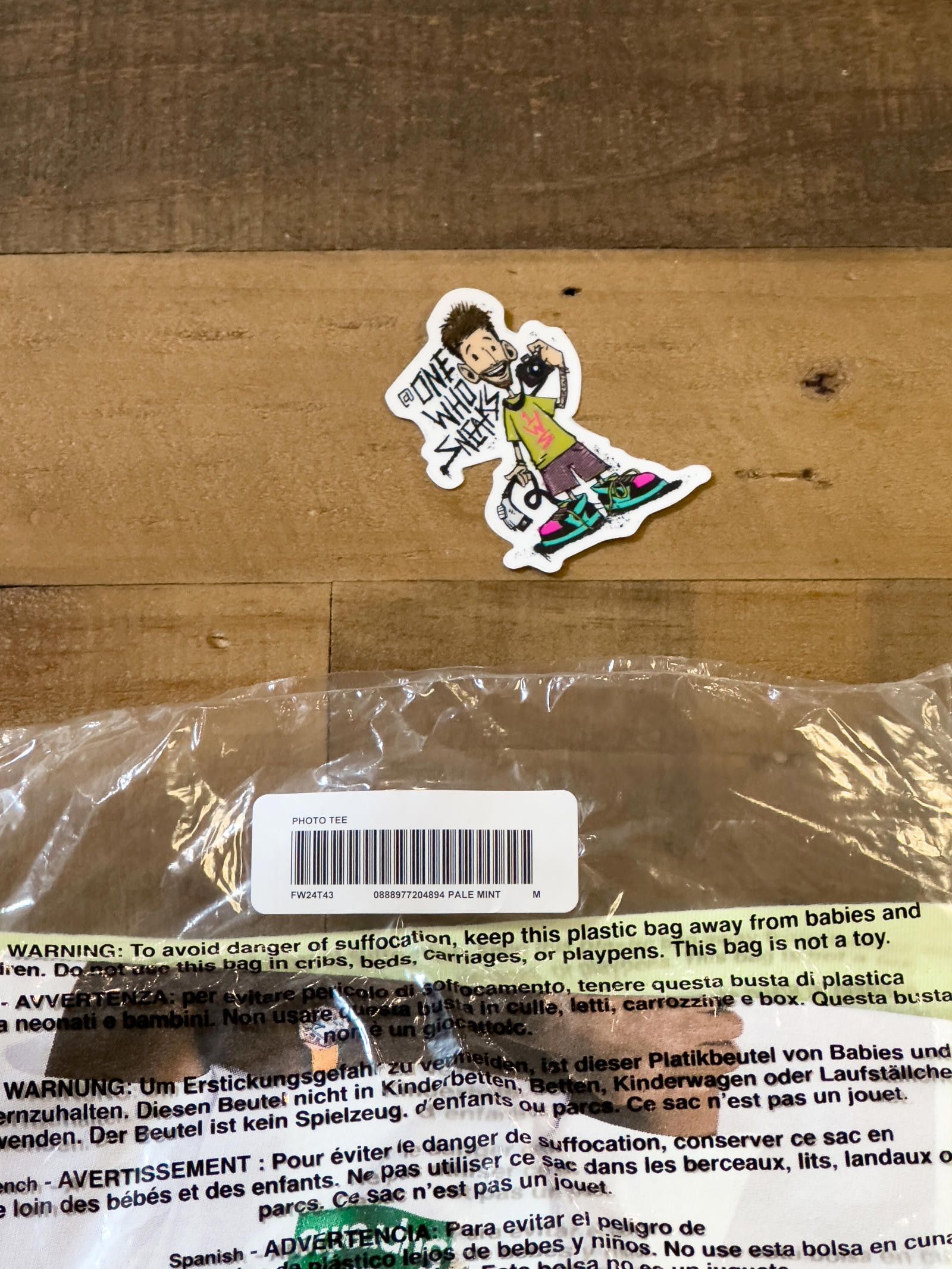 Supreme Supreme Tyler, The Creator Tee & Box Logo Sticker Medium Size US M / EU 48-50 / 2 - 6 Thumbnail