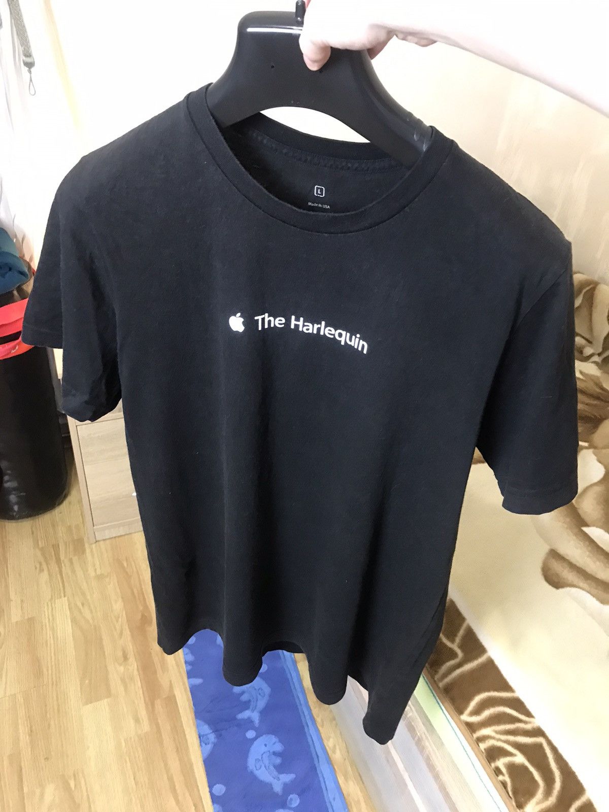 Apple × Vintage 🔥 Rare Apple The Harlequin iPhone Made in USA Faded Tee Size US L / EU 52-54 / 3 - 7 Thumbnail