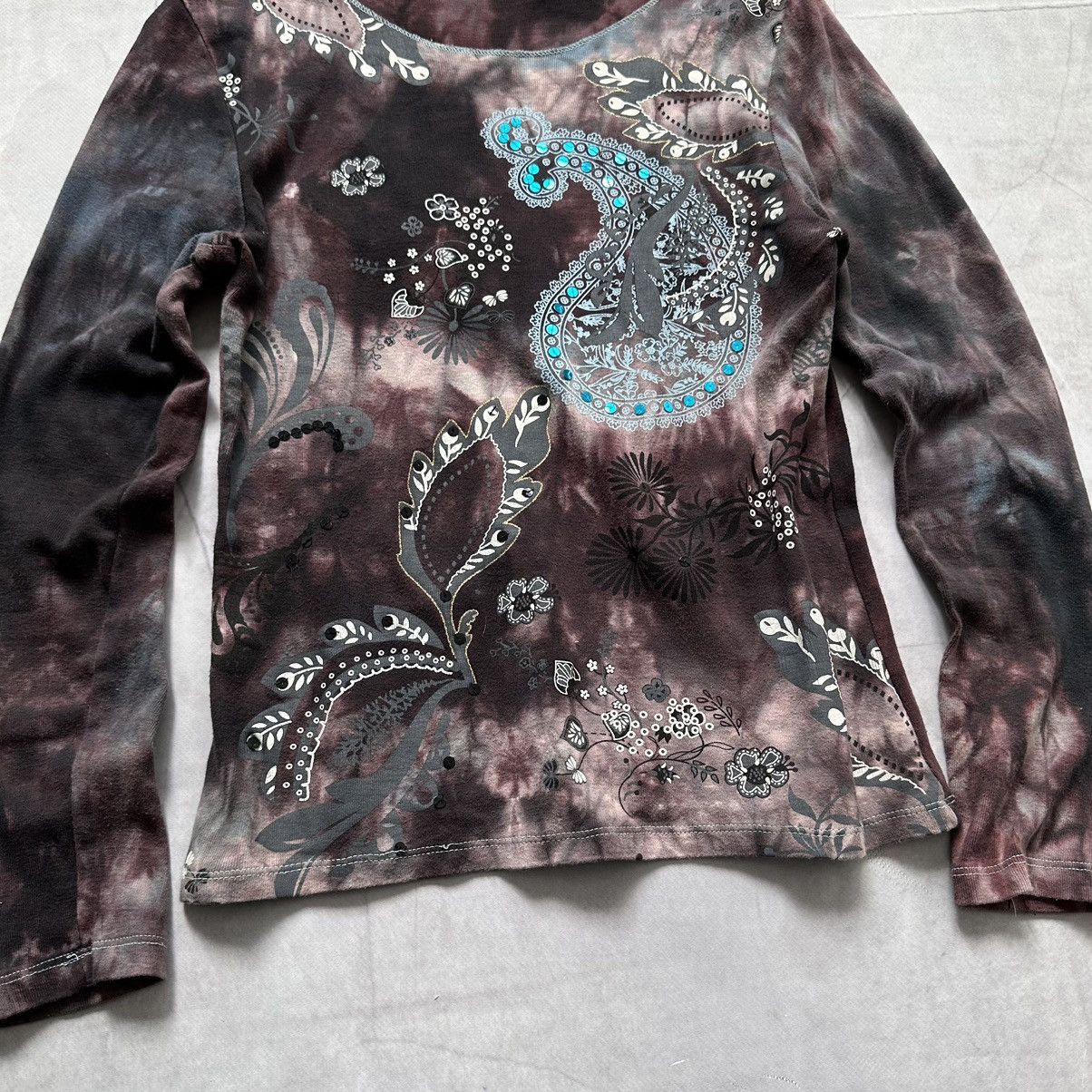 Hysteric Glamour Gothic Buta Hysteric Glamour Style Long Sleeve T Shirt Y2K Size S / US 4 / IT 40 - 6 Thumbnail