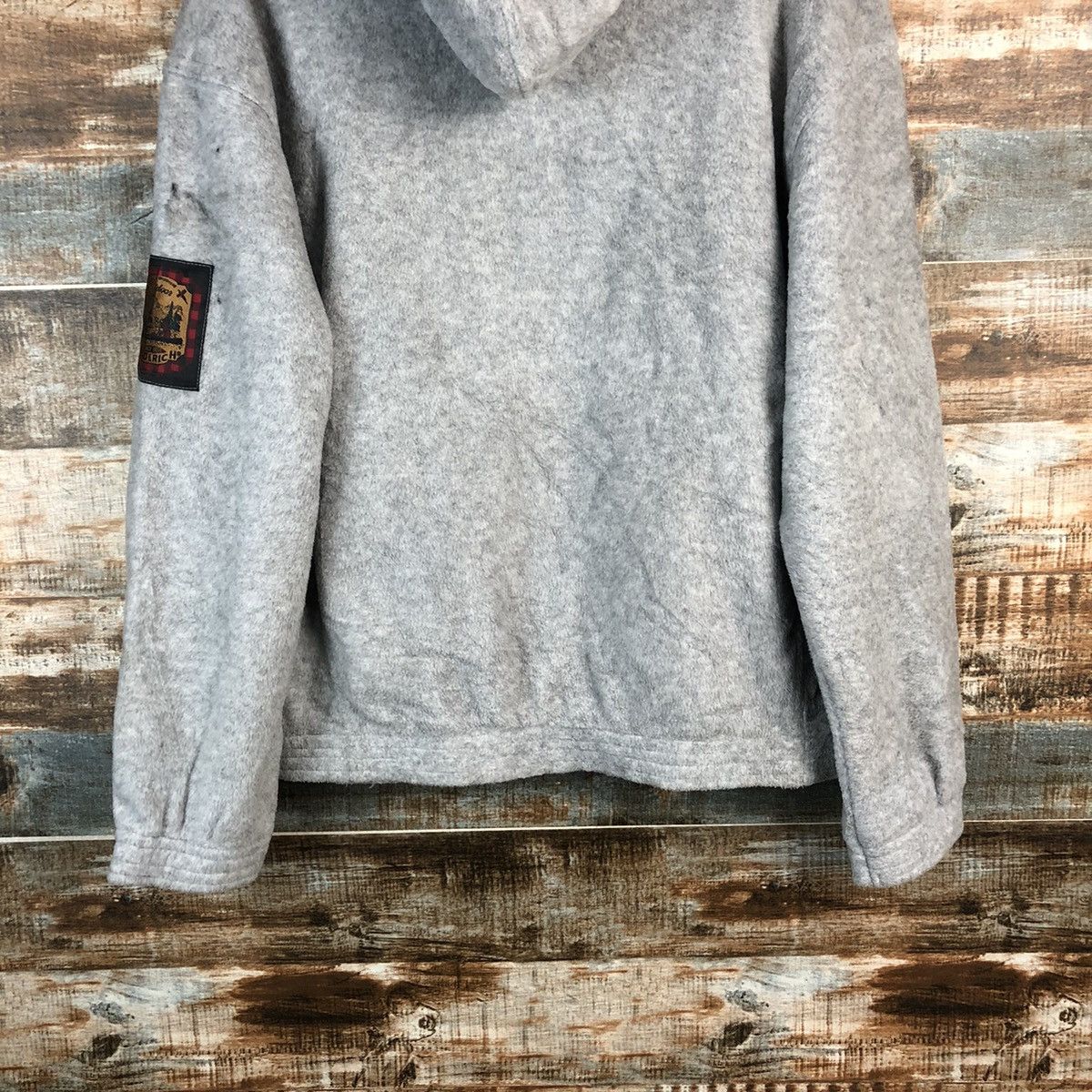 Woolrich Woolen Mills Wool Rich Grey Hoodie #A2314 Size US S / EU 44-46 / 1 - 16 Thumbnail
