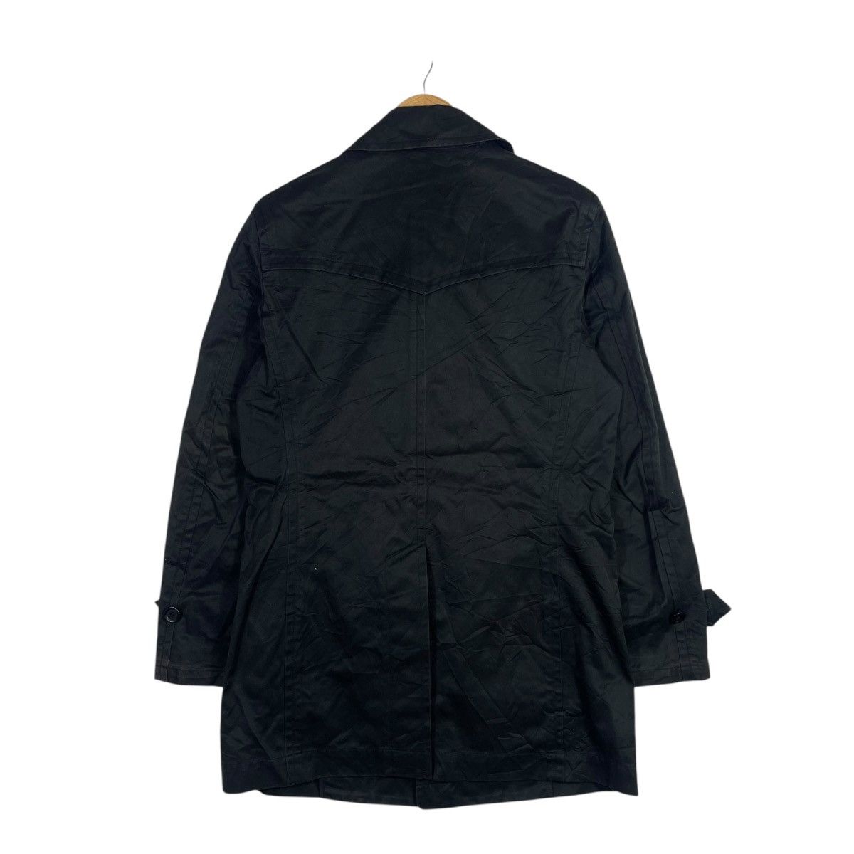 Vintage A.A.R Against All Risks Black Coat Minimal Designer Size US M / EU 48-50 / 2 - 4 Thumbnail