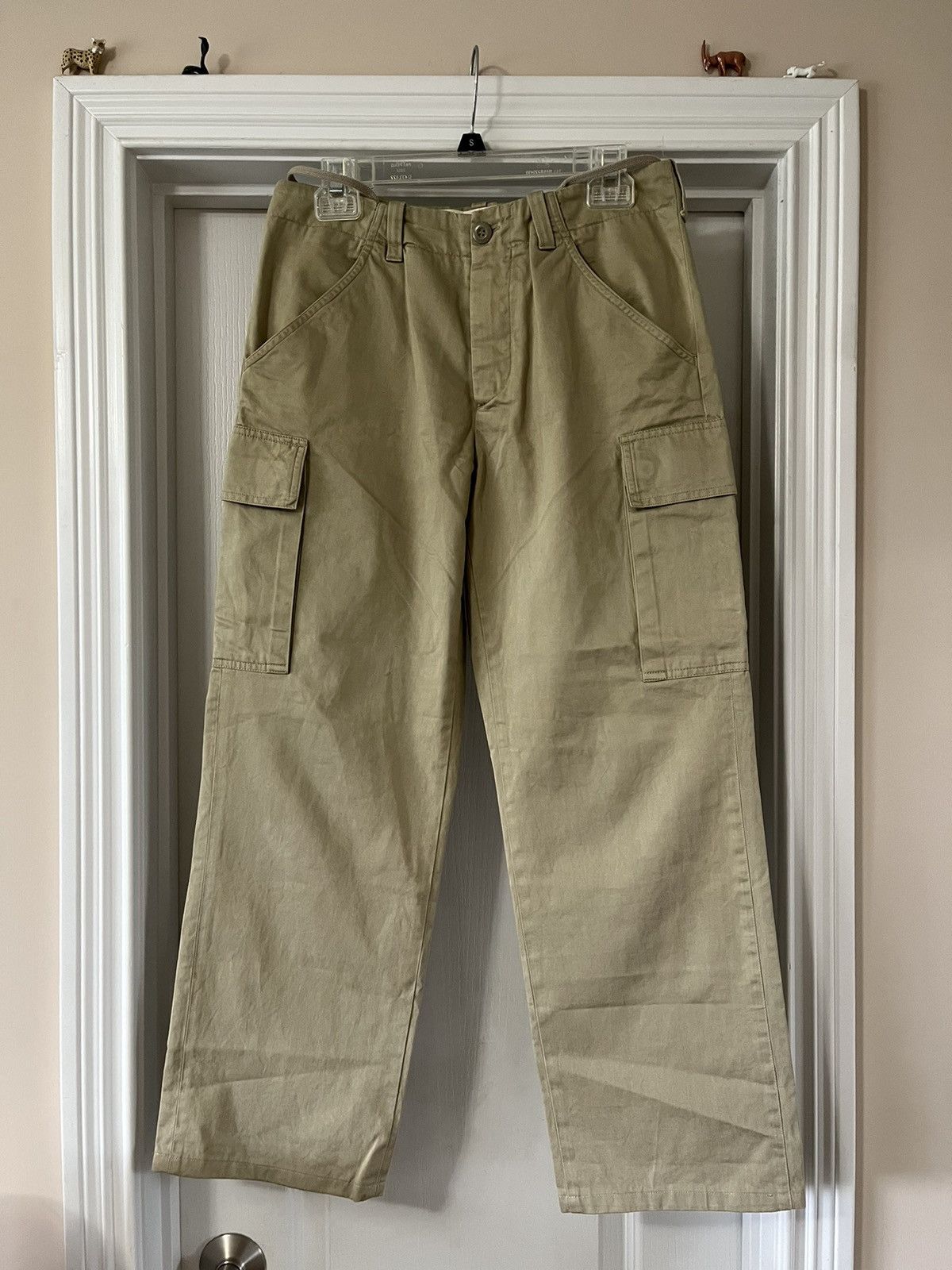 Helmut Lang Helmut lang khaki cargos Size US 30 / EU 46 - 1 Thumbnail