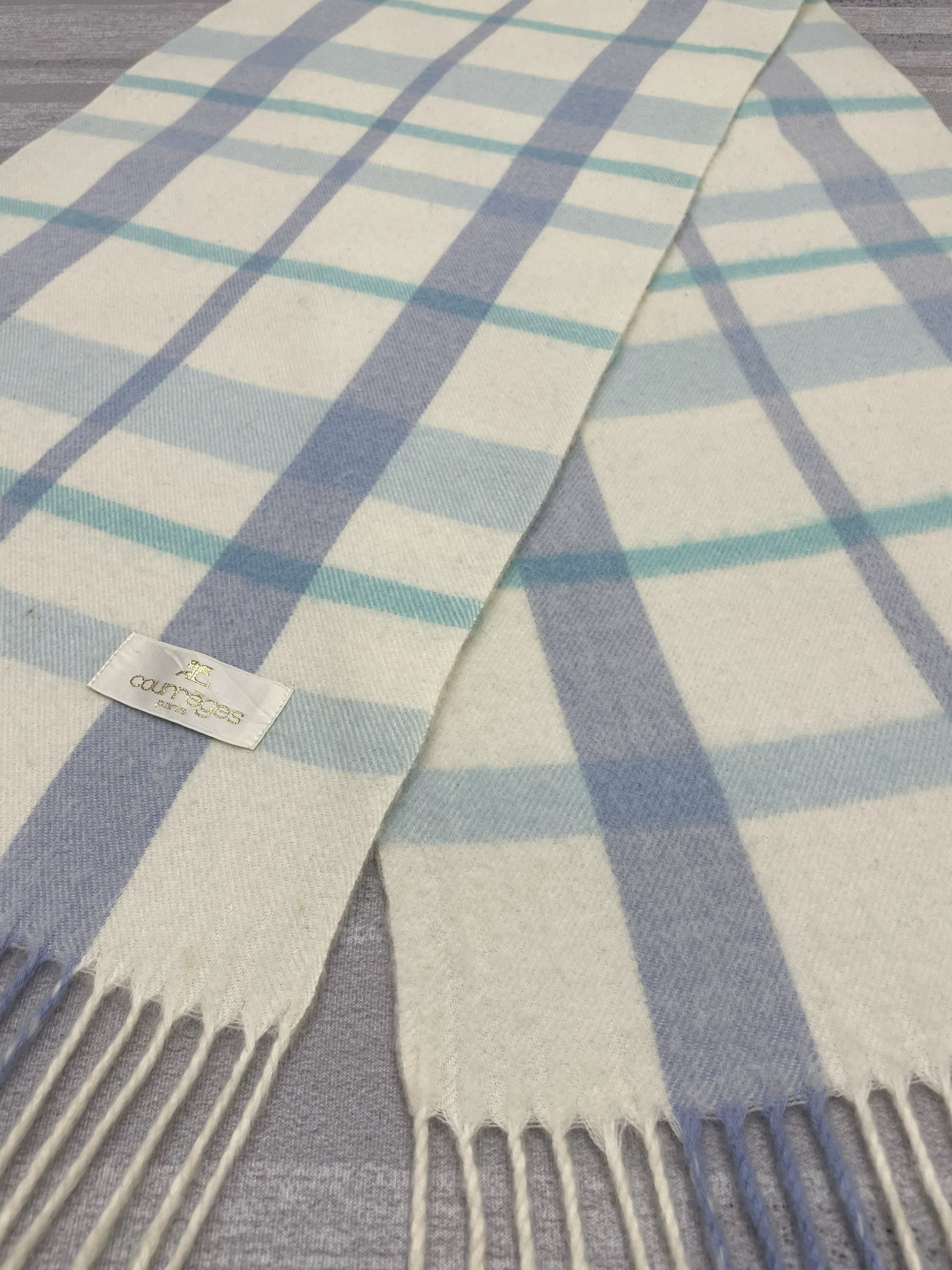 Courreges × Vintage Courreges Scarf / Muffler - 6217 Size ONE SIZE - 5 Thumbnail