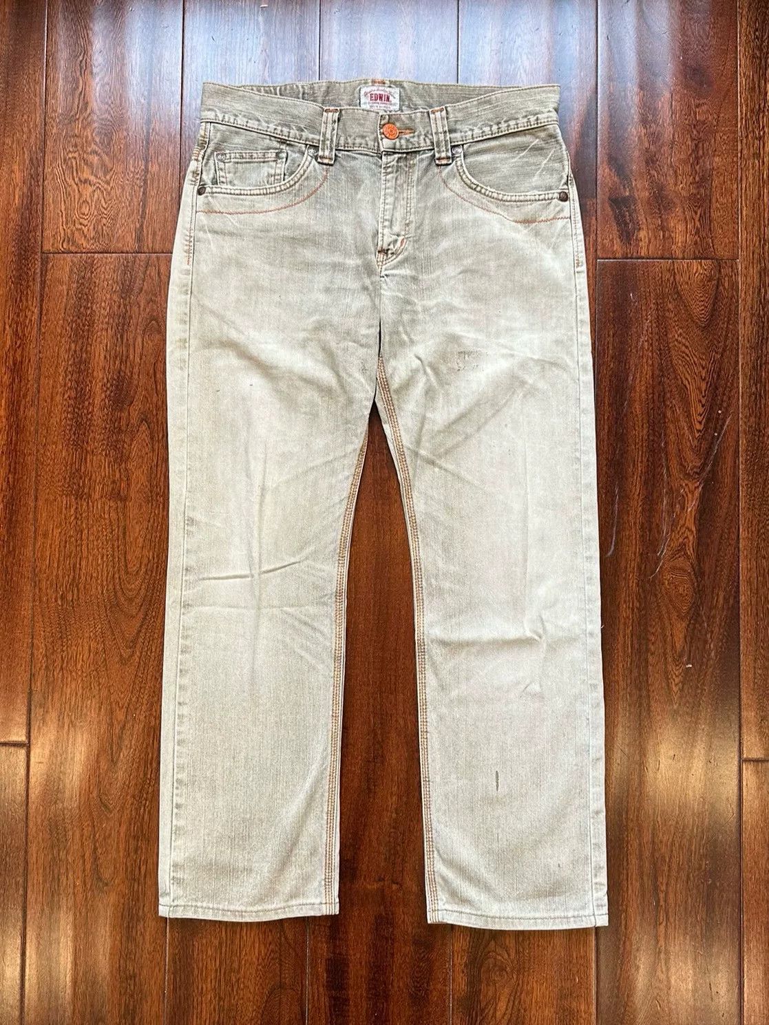 Vintage Vintage EDWIN Jeans Size US 34 / EU 50 - 1 Thumbnail
