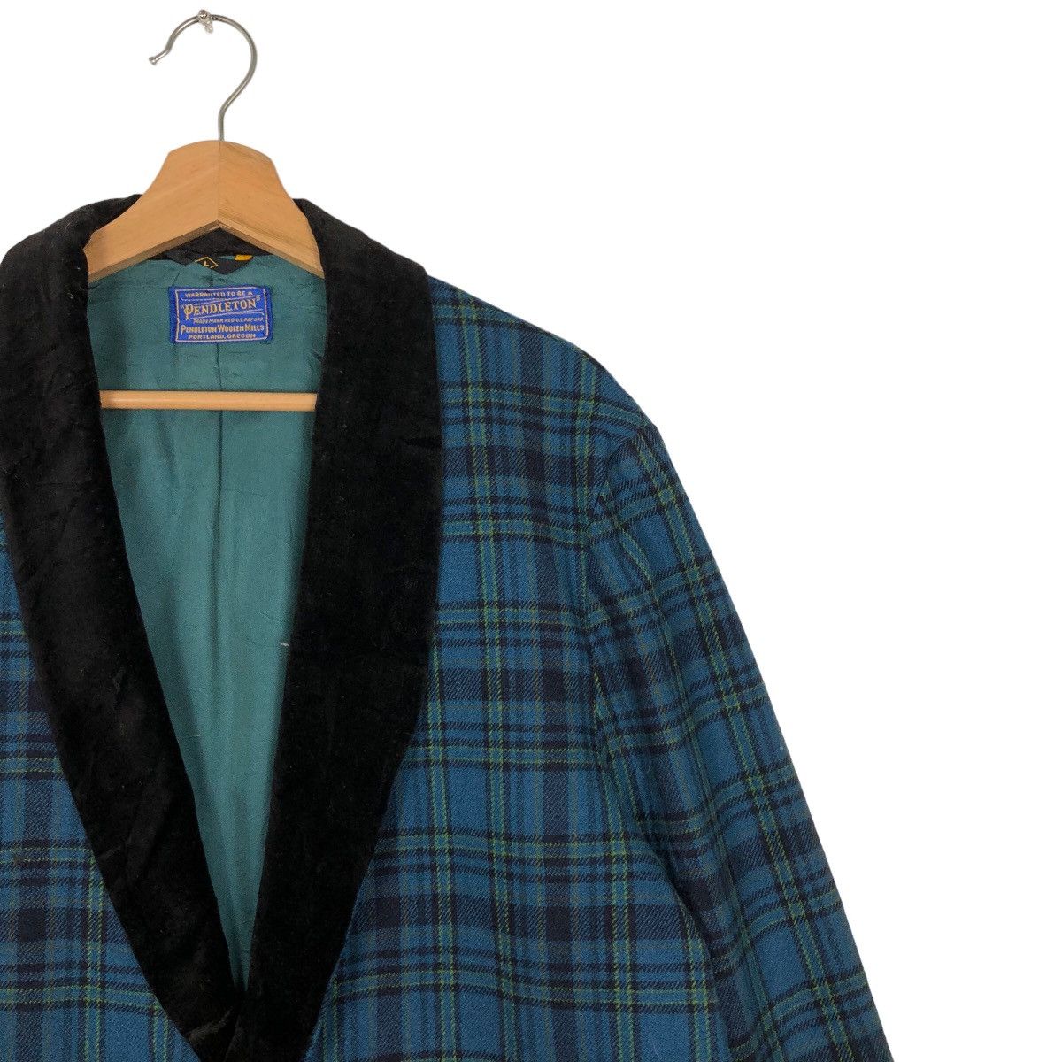 Japanese Brand 🔥90’s Double Breast Chore Work Jacket Tartan Design Size US M / EU 48-50 / 2 - 6 Thumbnail