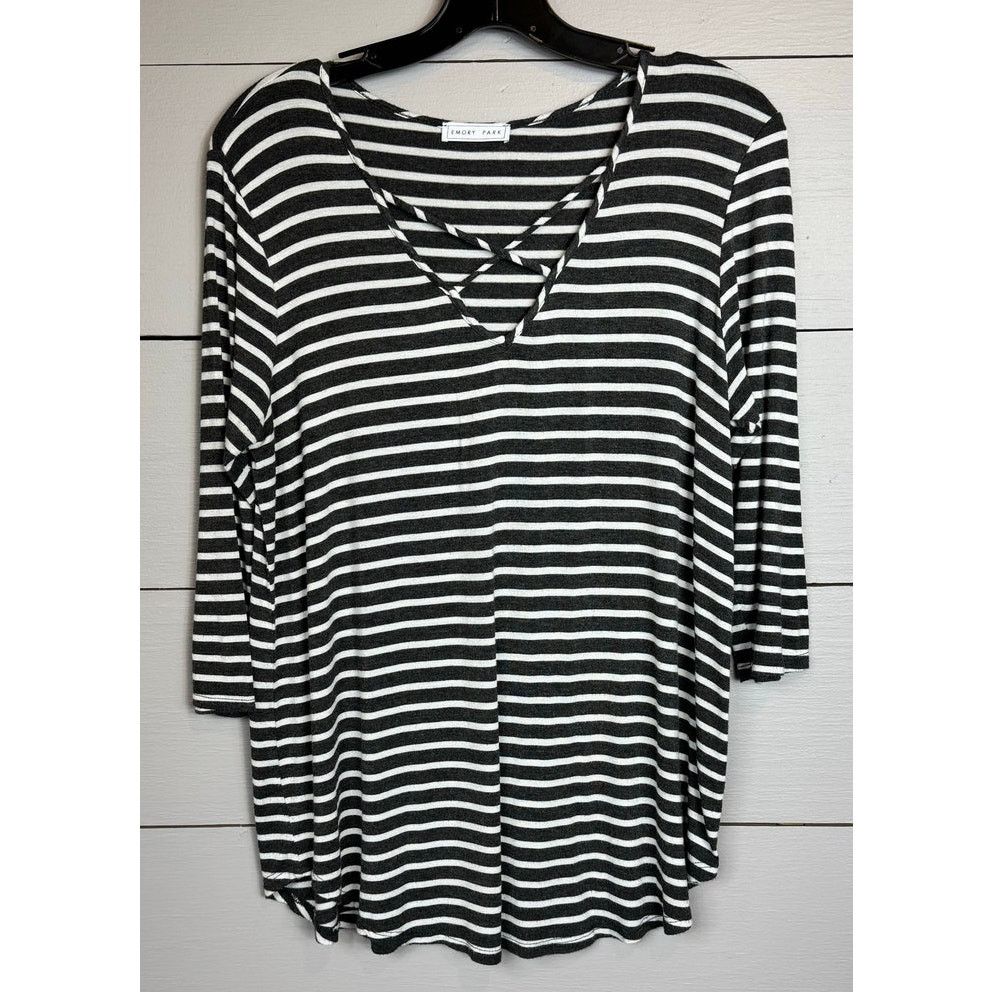 Other Emory Park 3/4 Sleeve Blouse Women's Size Large Size L / US 10 / IT 46 - 1 Thumbnail