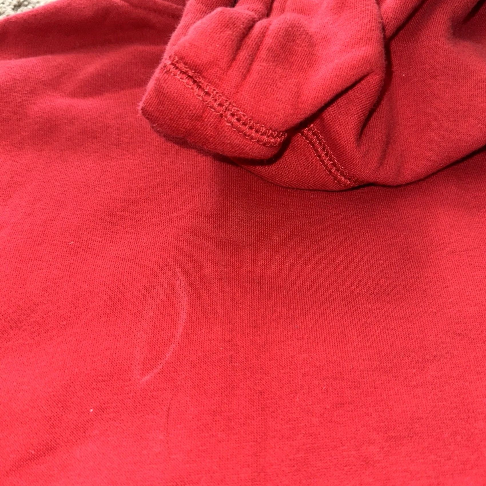 Nike VINTAGE Nike Hoodie Mens Medium Pullover Red Swoosh Logo Grunge Skater Y2K Size US M / EU 48-50 / 2 - 6 Thumbnail