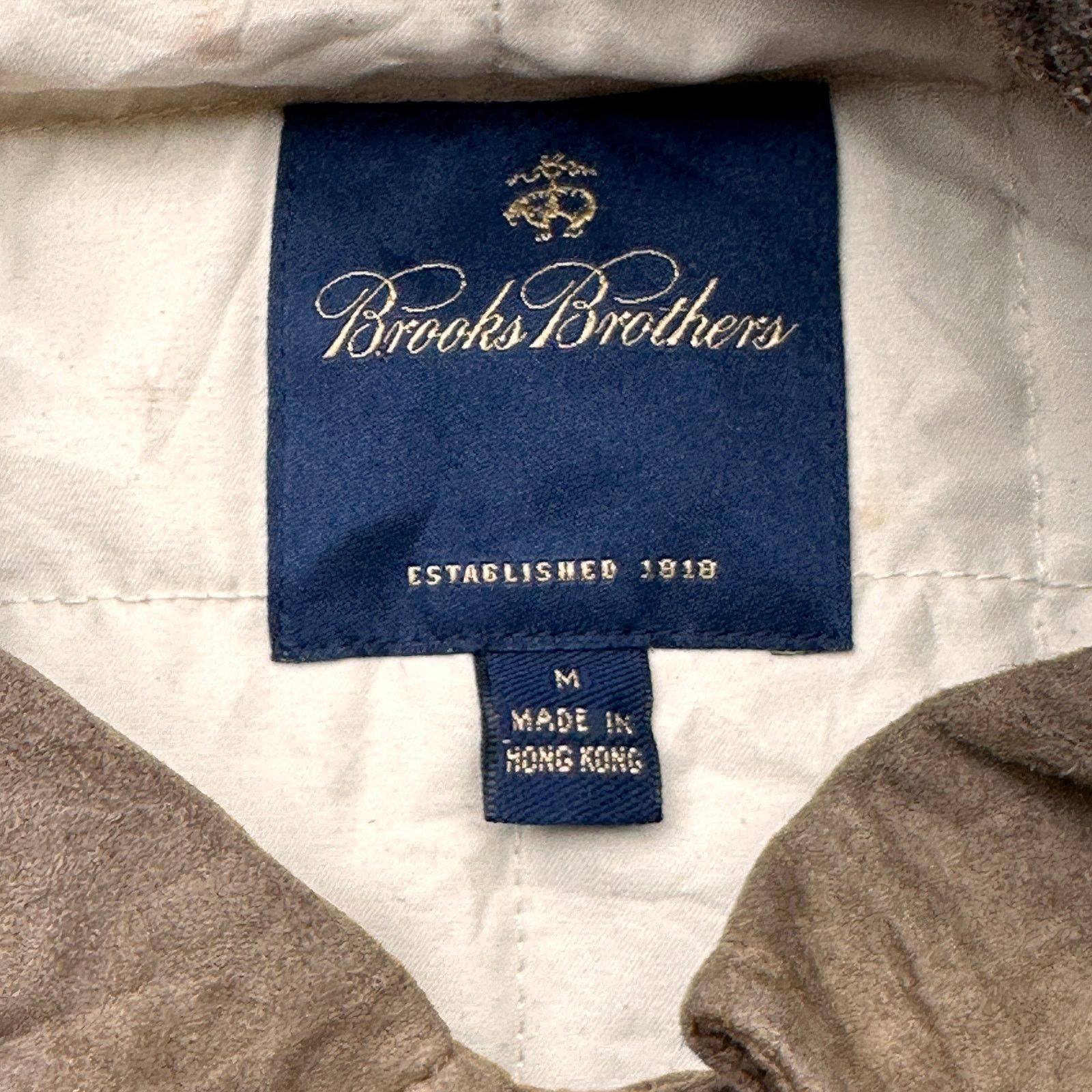 Brooks Brothers Brooks Brothers Car Coat Long Mens Medium Brown Pockets Size US M / EU 48-50 / 2 - 3 Thumbnail