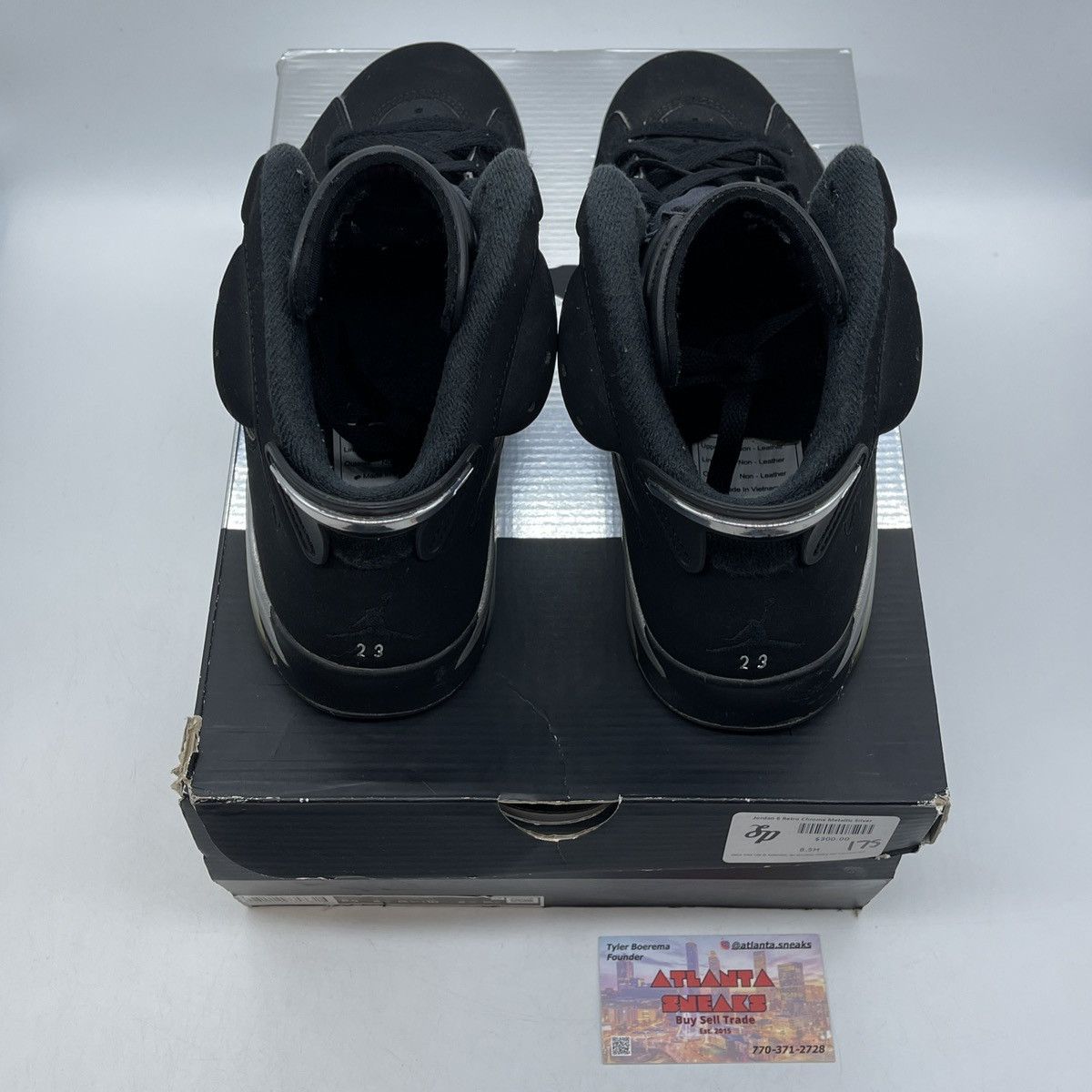 Jordan Brand Air Jordan 6 chrome Size US 8.5 / EU 41-42 - 6 Thumbnail