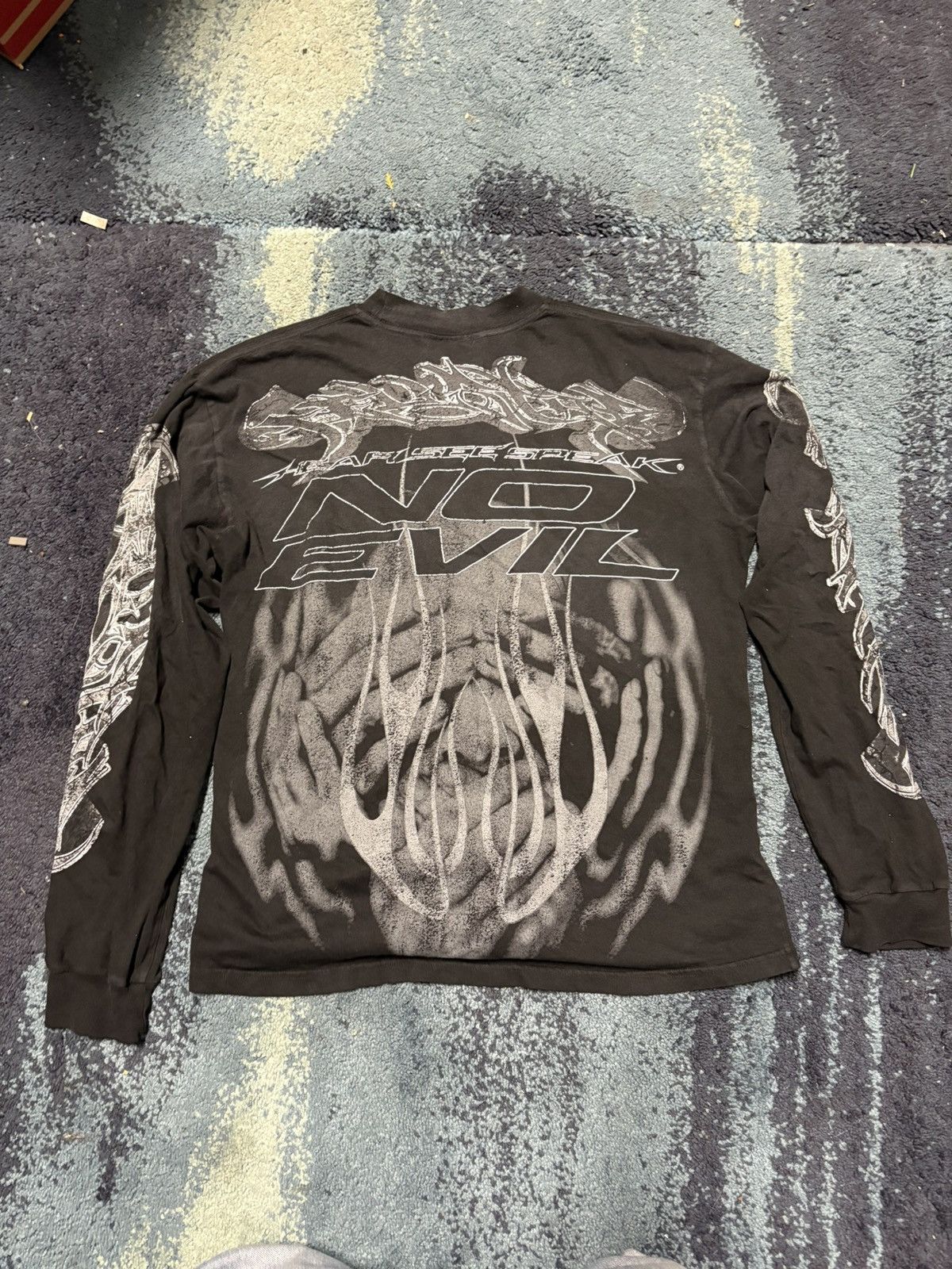 HELLSTAR Hellstar Hear No Evil Longsleeve Small Size US S / EU 44-46 / 1 - 2 Thumbnail
