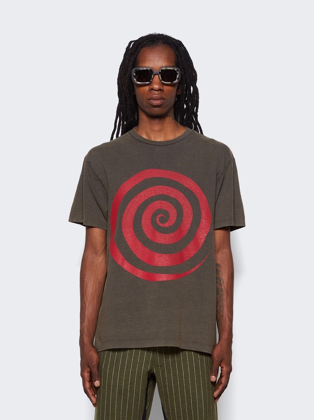 Gallery Dept. o1gr1nt0426 Lost T-Shirt in Faded Black Size US XL / EU 56 / 4 - 3 Thumbnail