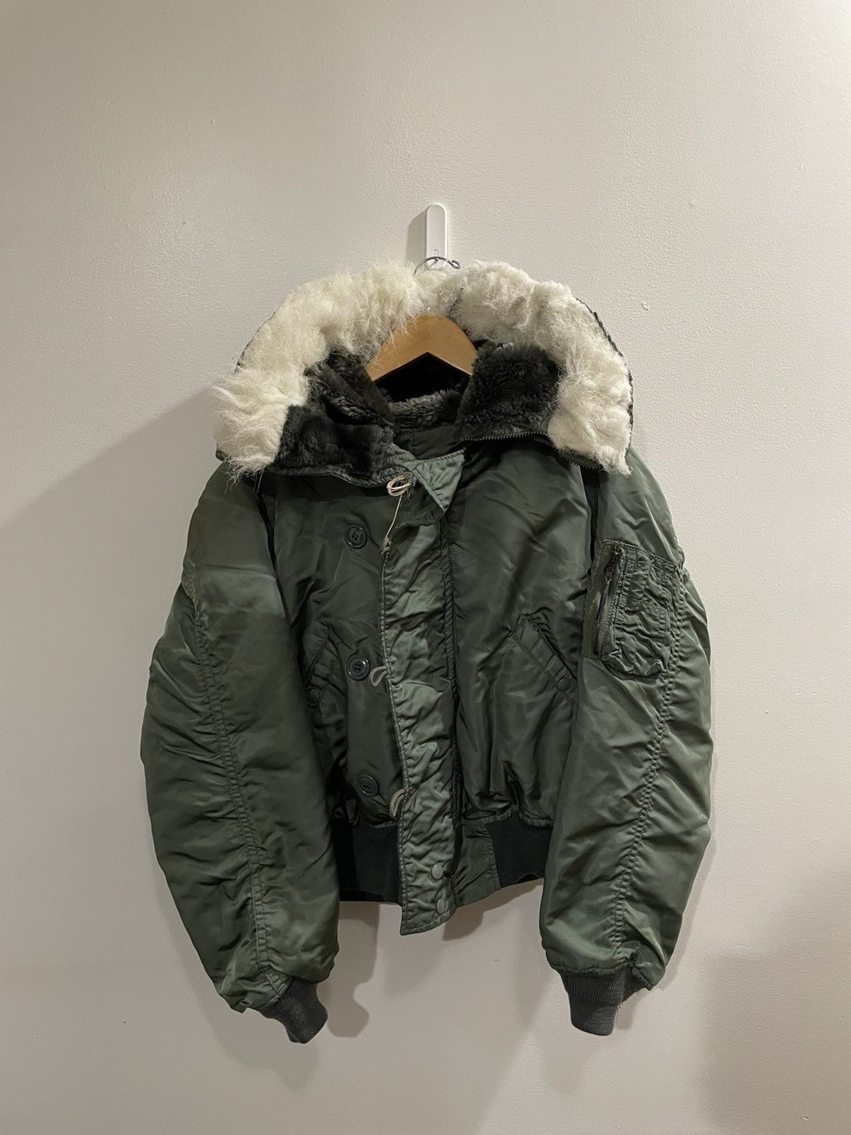 Alpha Industries Vintage Alpha Industries N-2B Jacket Size US L / EU 52-54 / 3 - 1 Thumbnail