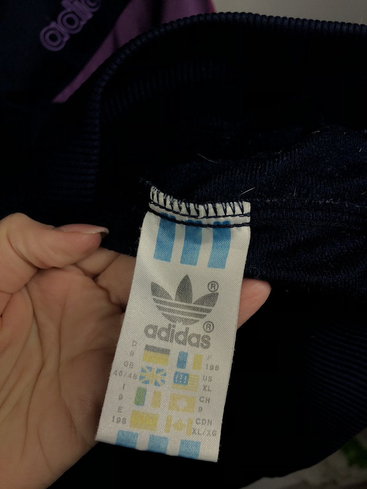 Adidas Adidas zip sweatshirt vintage rare 90’s Size US XL / EU 56 / 4 - 5 Thumbnail