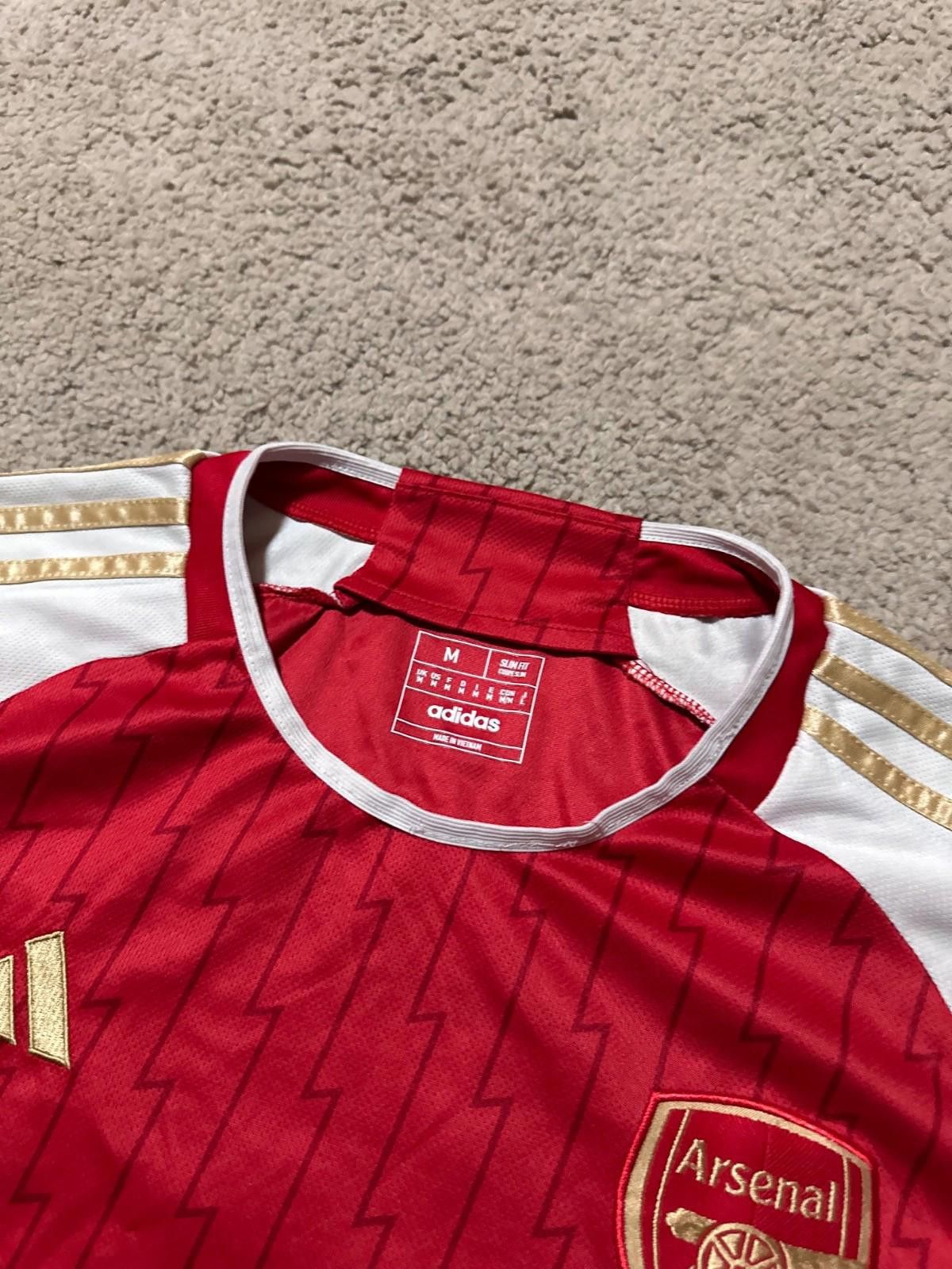 Adidas ARSENAL LONDON 2023 2024 HOME FOOTBALL SHIRT SOCCER JERSEY Size US M / EU 48-50 / 2 - 4 Thumbnail