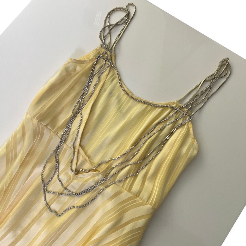 LoveShackFancy LoveShackFancy Darralis Dress in Soft Yellow Size XS / US 0-2 / IT 36-38 - 7 Thumbnail