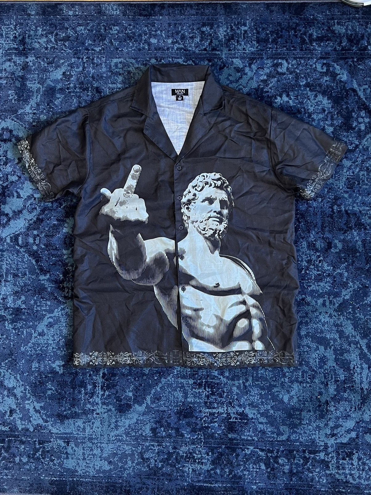 Japanese Brand Crazy shirt fuck you Style Greeke philosopher Japanese Size US M / EU 48-50 / 2 - 5 Thumbnail