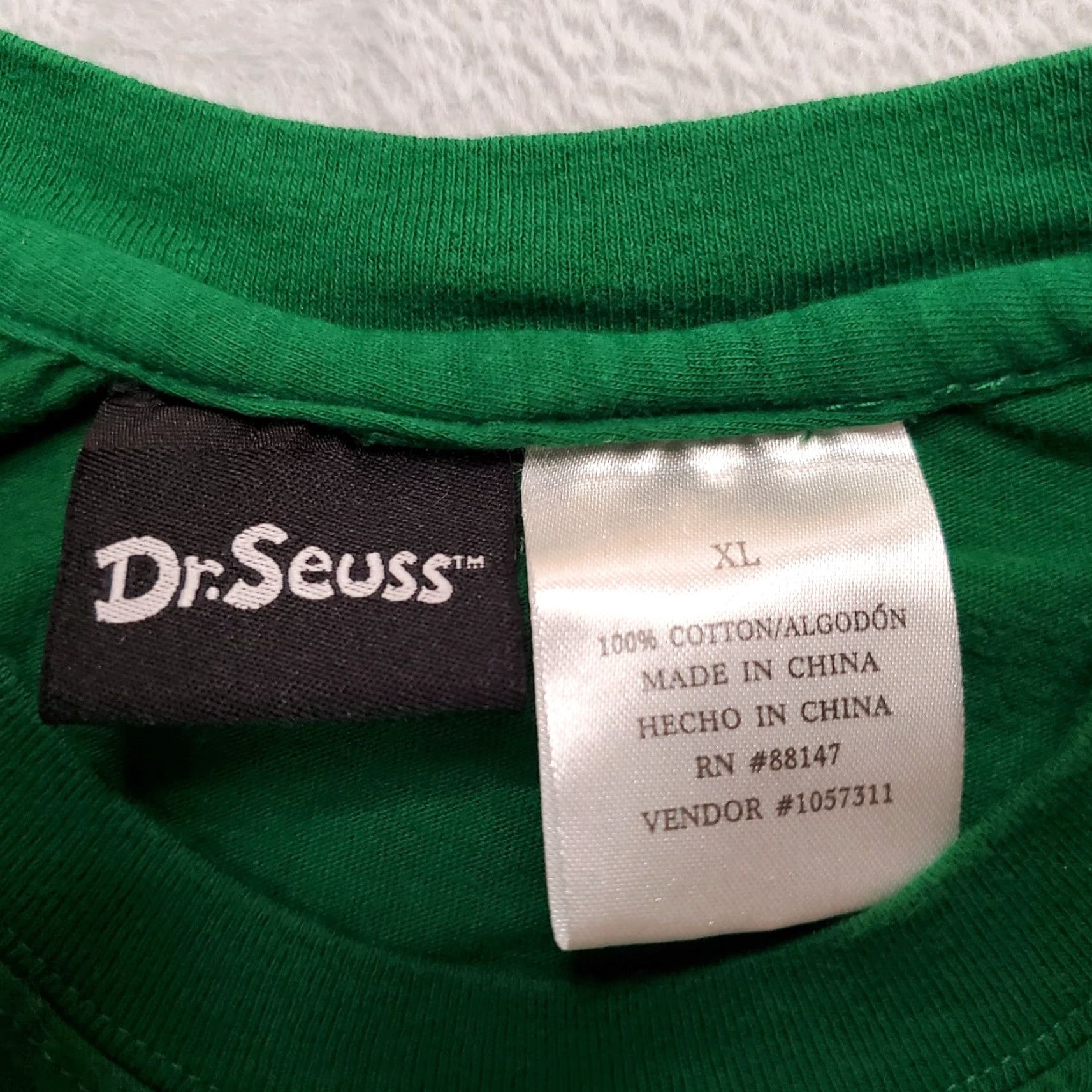 Vintage DR Suess Mr. Grinch Shirt Mens Extra Large Green Crewneck Short Sleeve Xmas TEE Size US XL / EU 56 / 4 - 4 Thumbnail