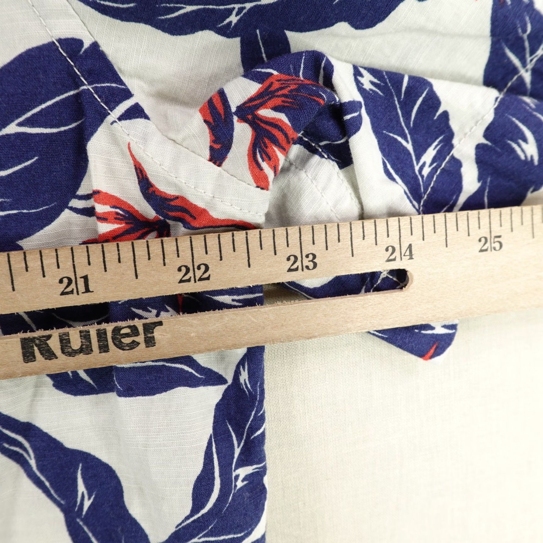 Ralph Lauren DENIM & SUPPLY Ralph Lauren Shirt Mens Large Blue Red Floral Hawaiian Aloha Size US L / EU 52-54 / 3 - 7 Thumbnail