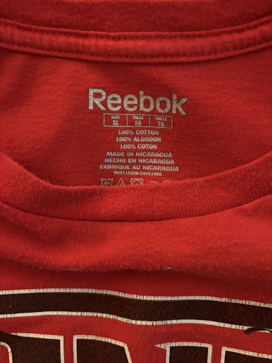 NHL × Reebok 2015 Blackhawks Stanley Cup Shirt Size US XL / EU 56 / 4 - 3 Thumbnail