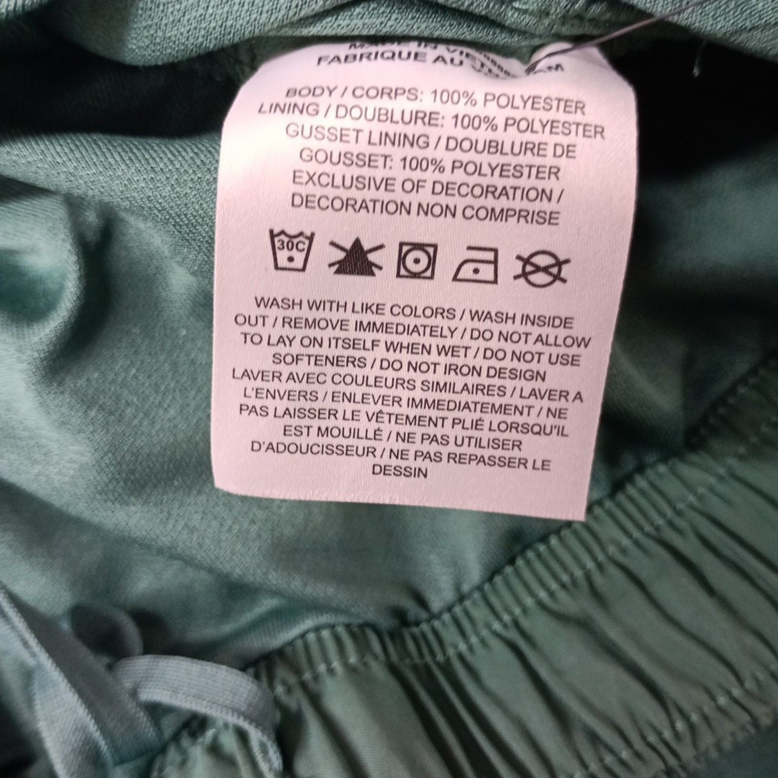 Nike Nike Tempo Running Shorts Women's 2XL XXL Green Dri-Fit Size 38" / US 16 / IT 52 - 4 Thumbnail