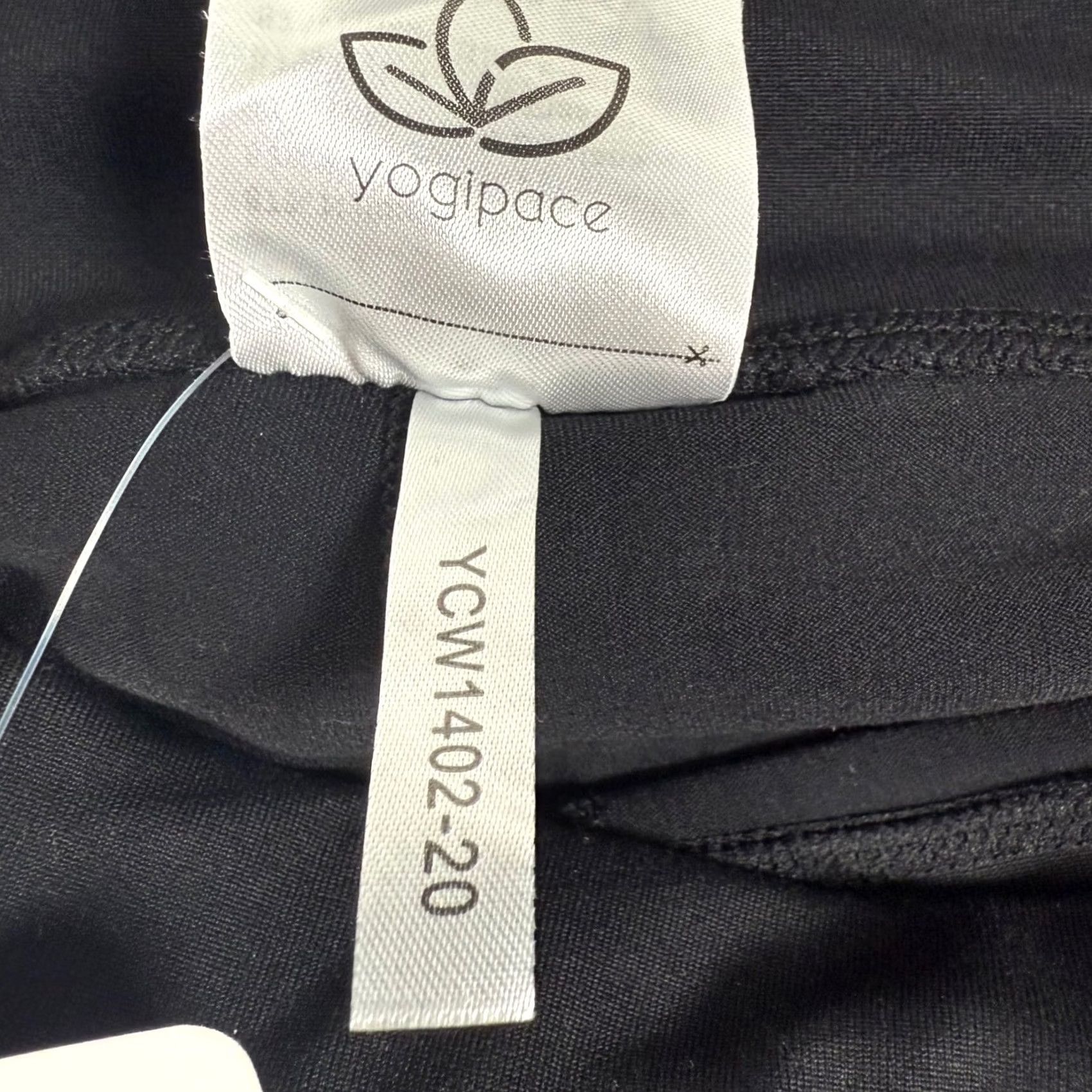 Vintage Yogipace Yoga Bootcut Pants High Waist Tummy Control Black M NWT Womens Yoga, Bootcut, Activewear, Yoga Pants, M, Black Size 32" / US 10 / IT 46 - 4 Thumbnail