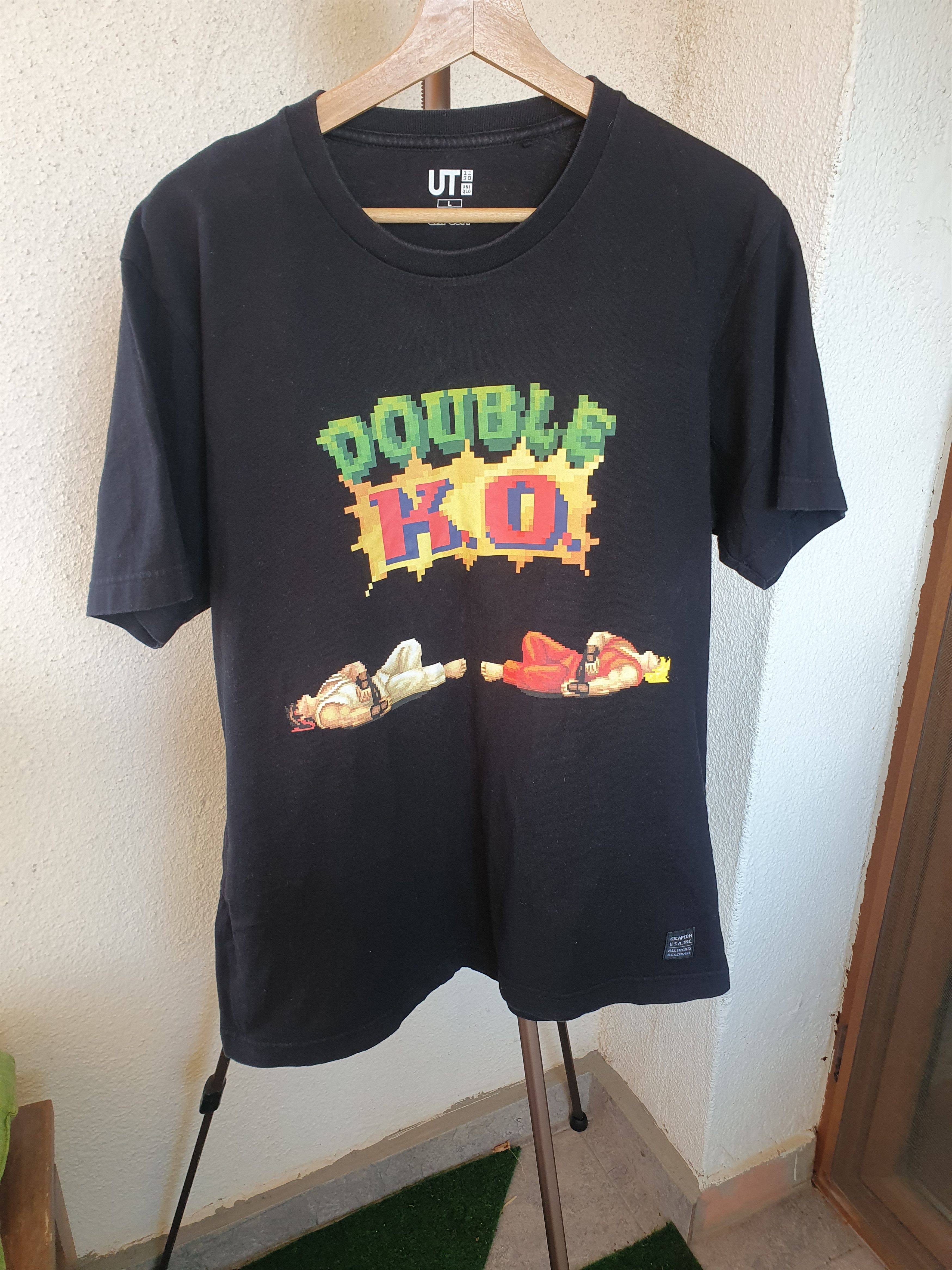 Anime × Uniqlo Uniqlo X Capcom Mortal Kombat Double KO t-shirt sz L Size US L / EU 52-54 / 3 - 3 Thumbnail
