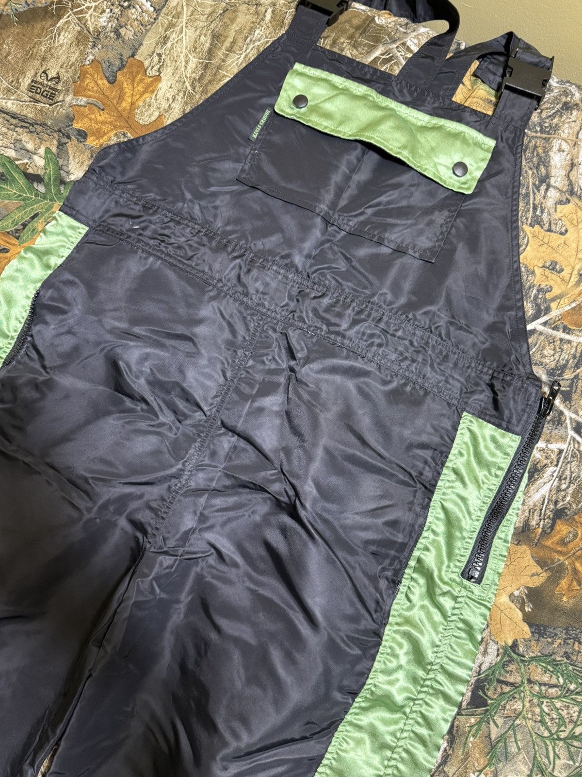 Vintage ***FINAL DROP***RARE 90s HIGHER STATE NYLON OVERALLS XL Size US 38 / EU 54 - 6 Thumbnail