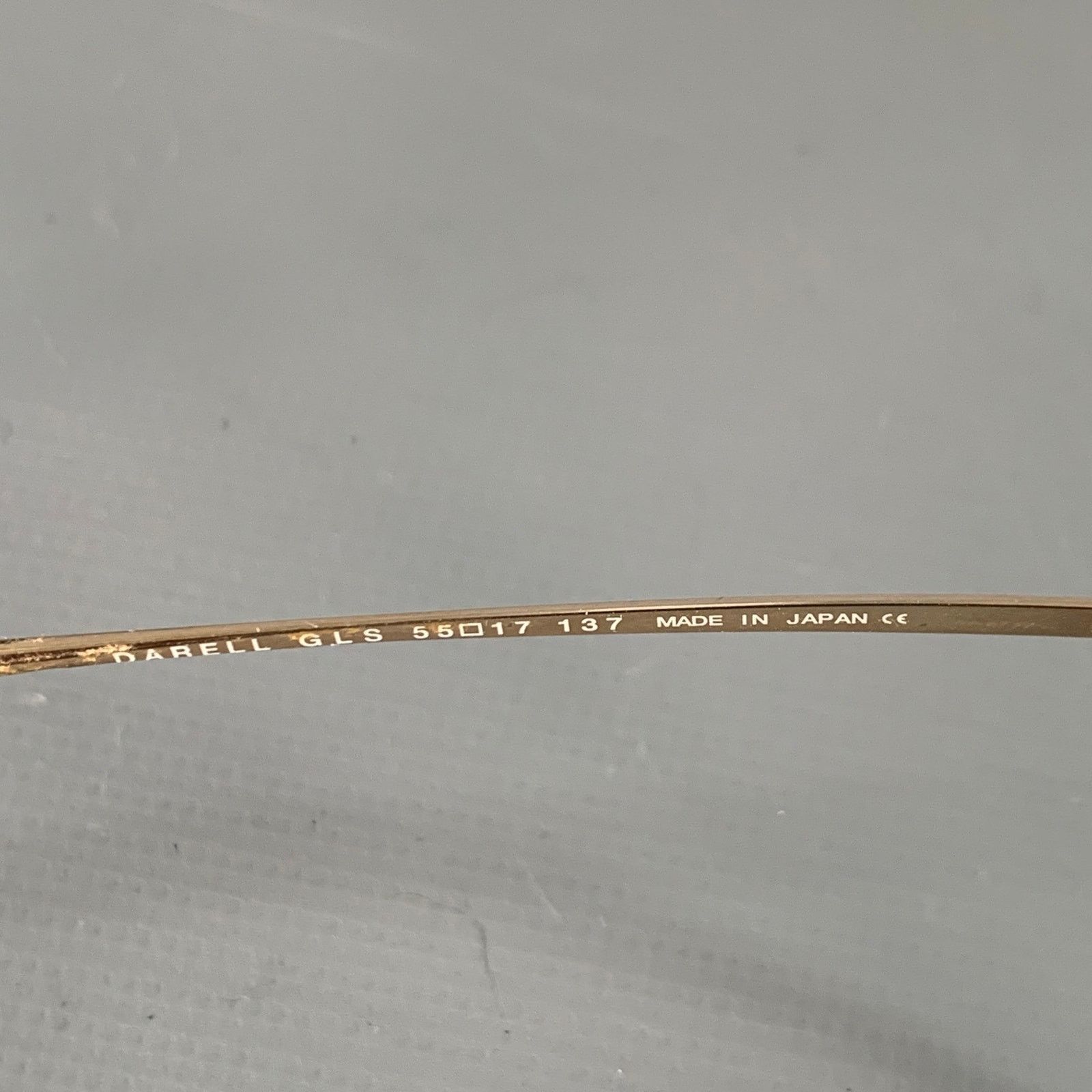 Other GOTTI Gold Metal Aviator Eyewear Frames Size ONE SIZE - 5 Thumbnail