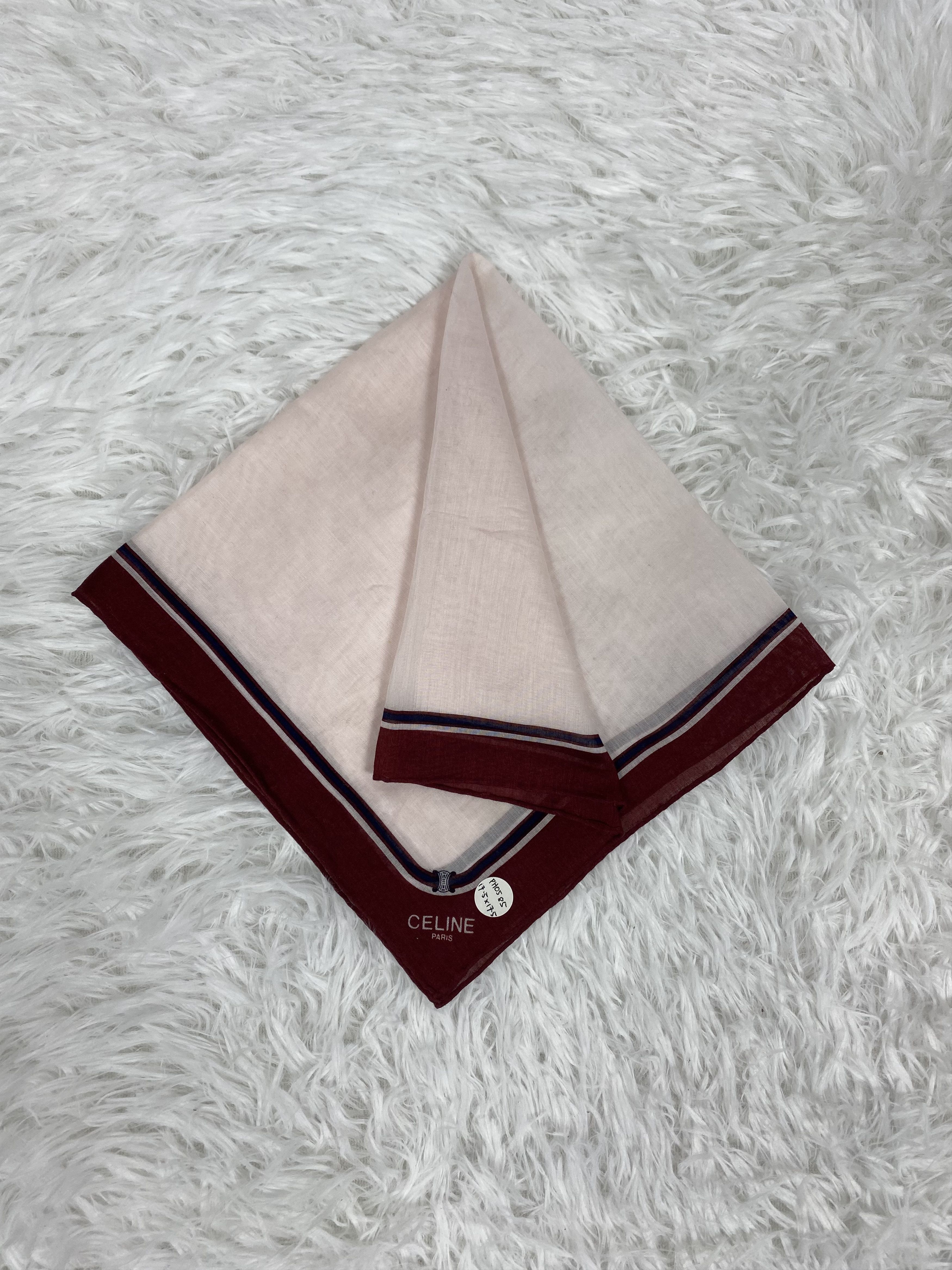 Celine Vintage Celine Handkerchief Neckerchief PH0585 Size ONE SIZE - 1 Thumbnail