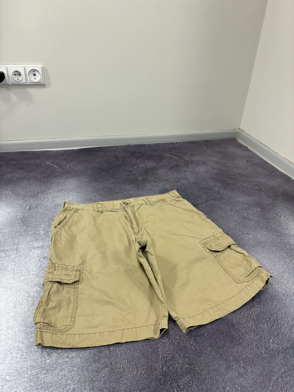 Eddie Bauer Eddie Bauer Vintage Y2K Men’s Utility Hype Dyed Cargo Shorts Size US 36 / EU 52 - 4 Thumbnail