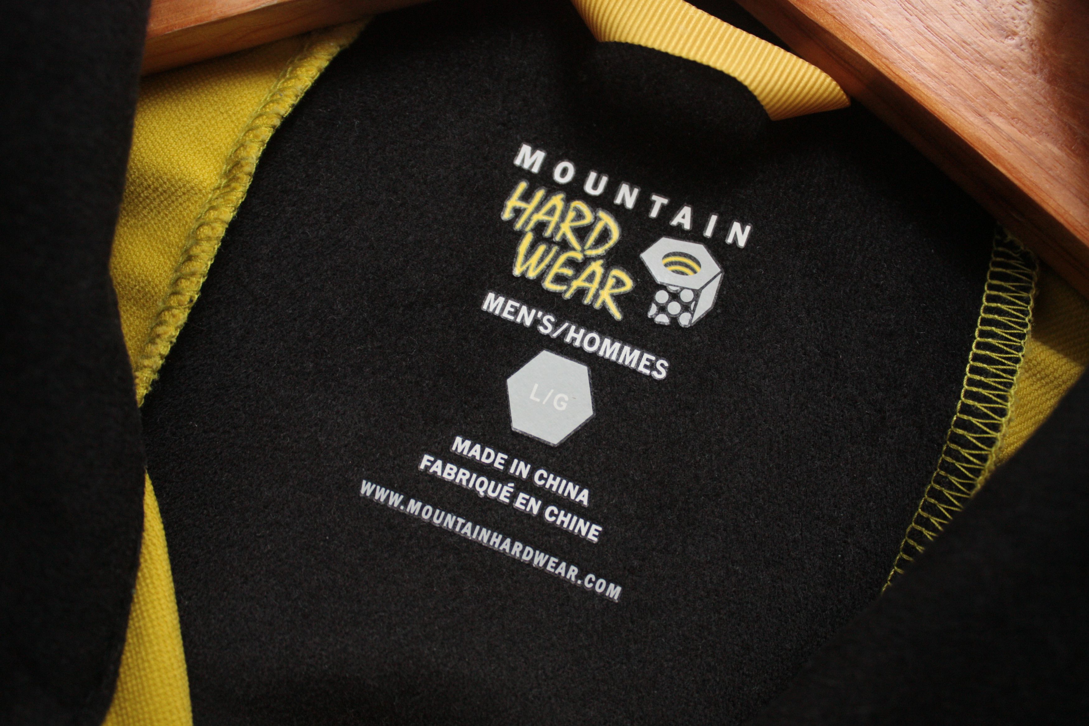 Mountain Hardwear Mountain Hardwear Yellow Trail Running Windbreaker Men's L Size US L / EU 52-54 / 3 - 9 Thumbnail