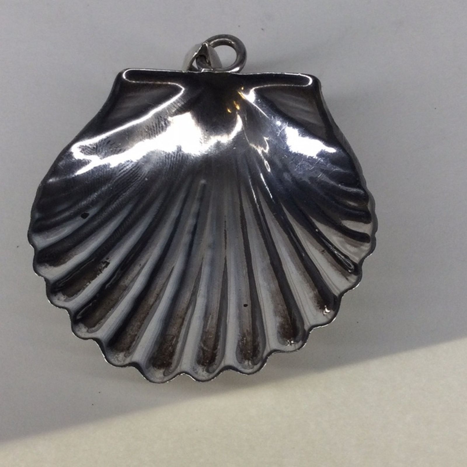 Other Bohemian Scallop Seashell Silver Tone Necklace Pendant Size ONE SIZE - 8 Thumbnail