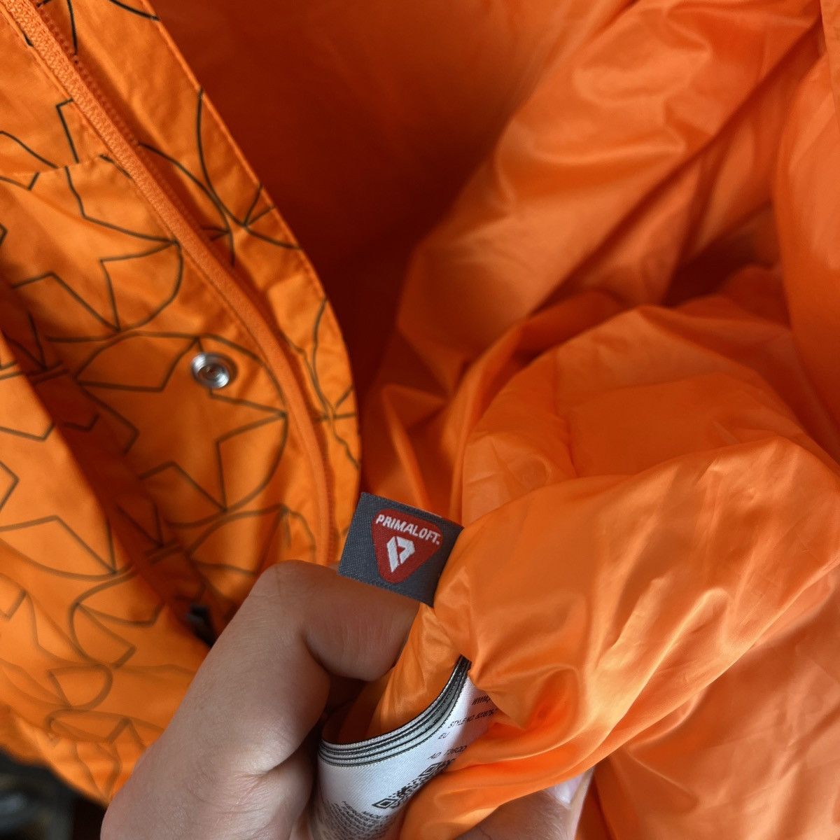 Pleasures Puma x Pleasuers Hood Jacket Primaloft Orange Star Y2K Down Size US L / EU 52-54 / 3 - 16 Thumbnail