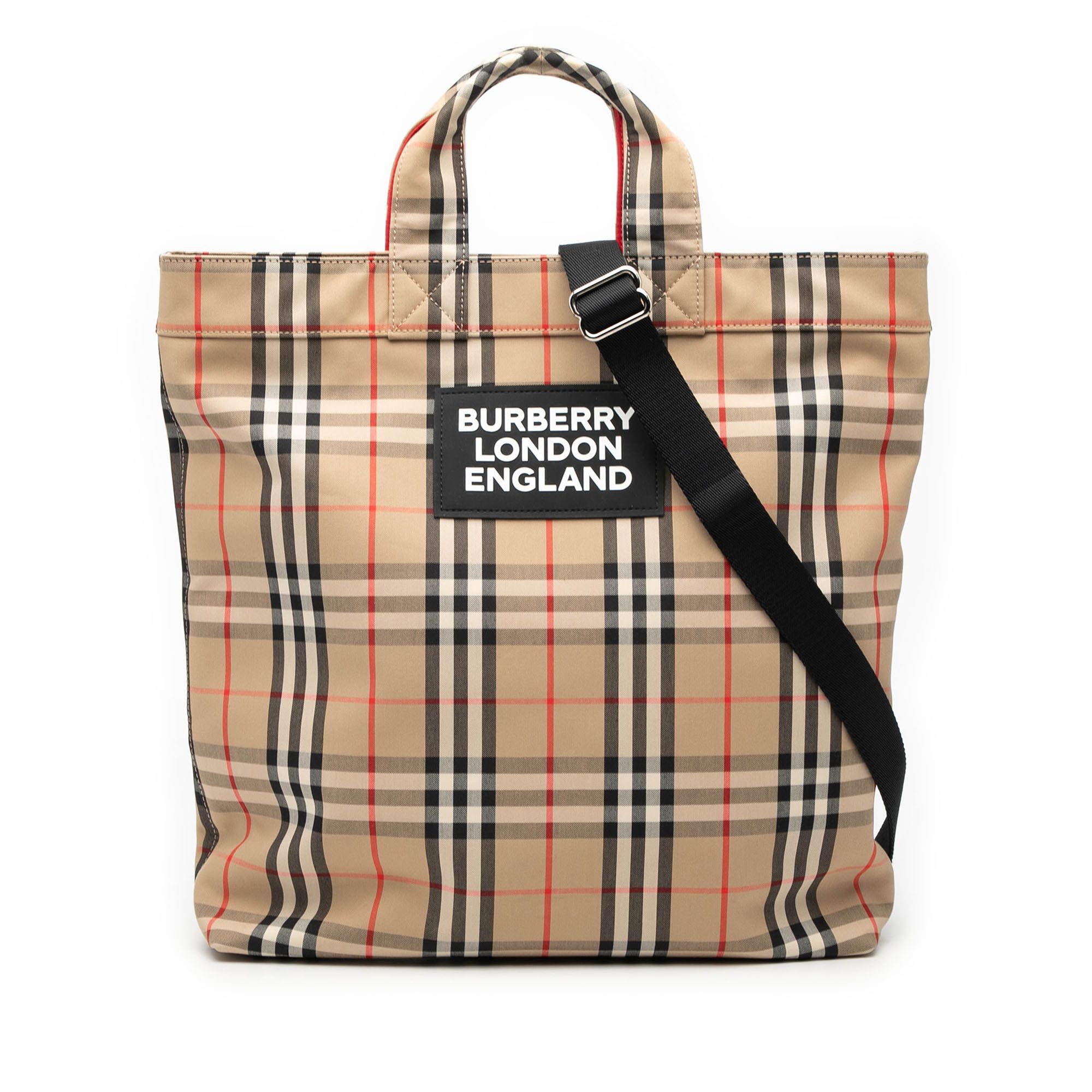 Burberry Burberry House Check Nylon Artie Satchel Size ONE SIZE - 1 Thumbnail