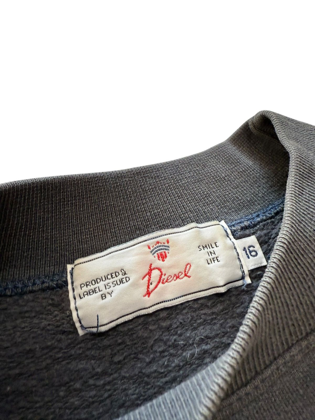 Diesel Diesel vintage sweatshirt big logo y2k japanese Size US M / EU 48-50 / 2 - 3 Thumbnail