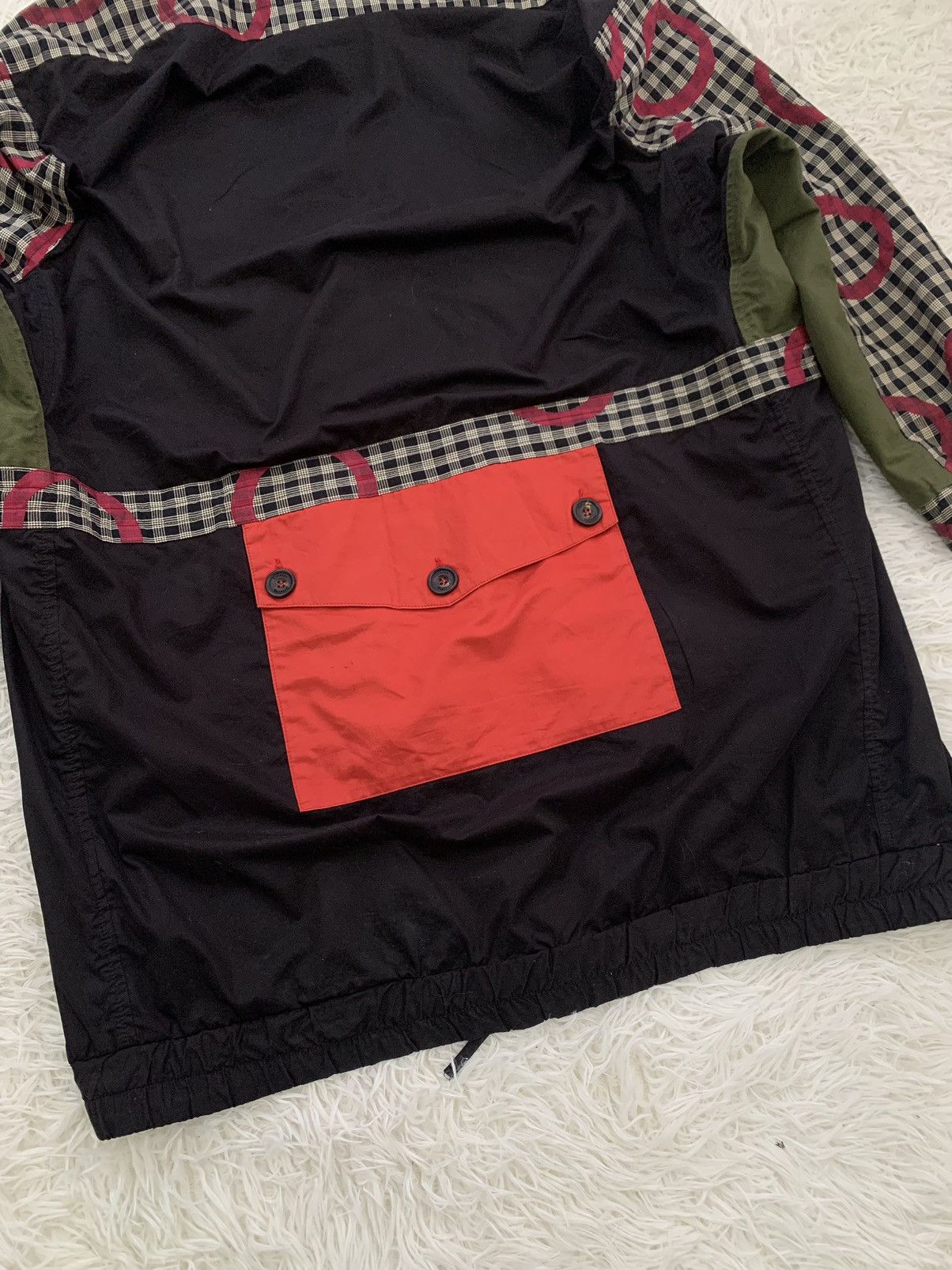 Vivienne Westwood Super Rare Vivienne Westwood Gingham Panel Coat Jacket Parka Size US L / EU 52-54 / 3 - 12 Thumbnail