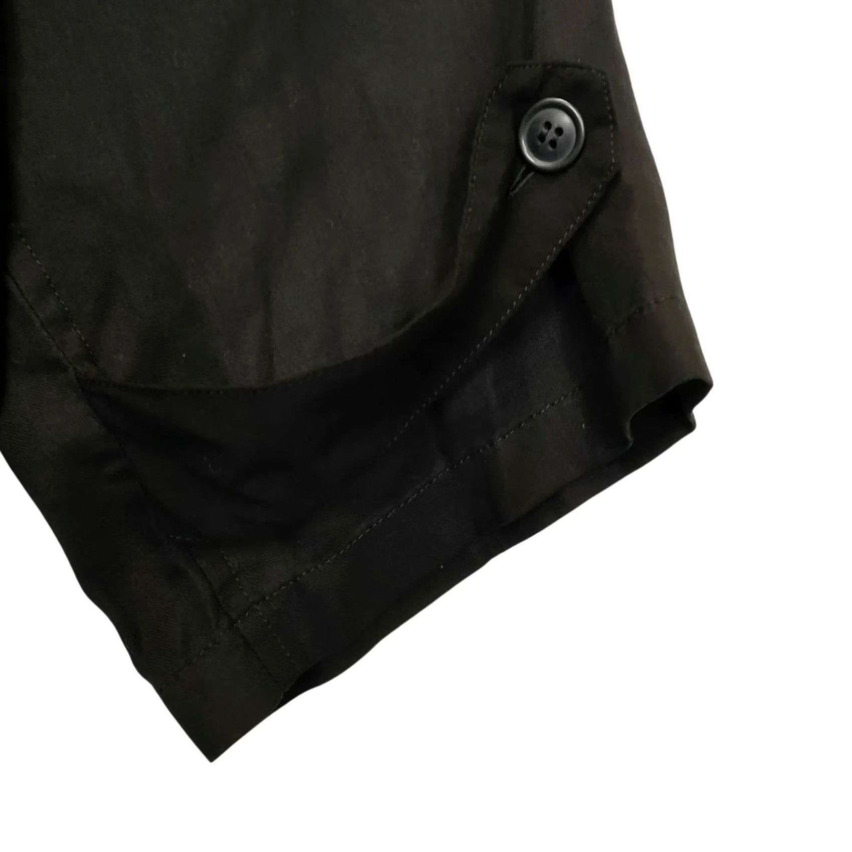 Yohji Yamamoto YOHJI YAMAMOTO POUR HOMME BIG SHIRT Black Size 3 Long Length 20AW Men's Used Size US S / EU 44-46 / 1 - 6 Thumbnail
