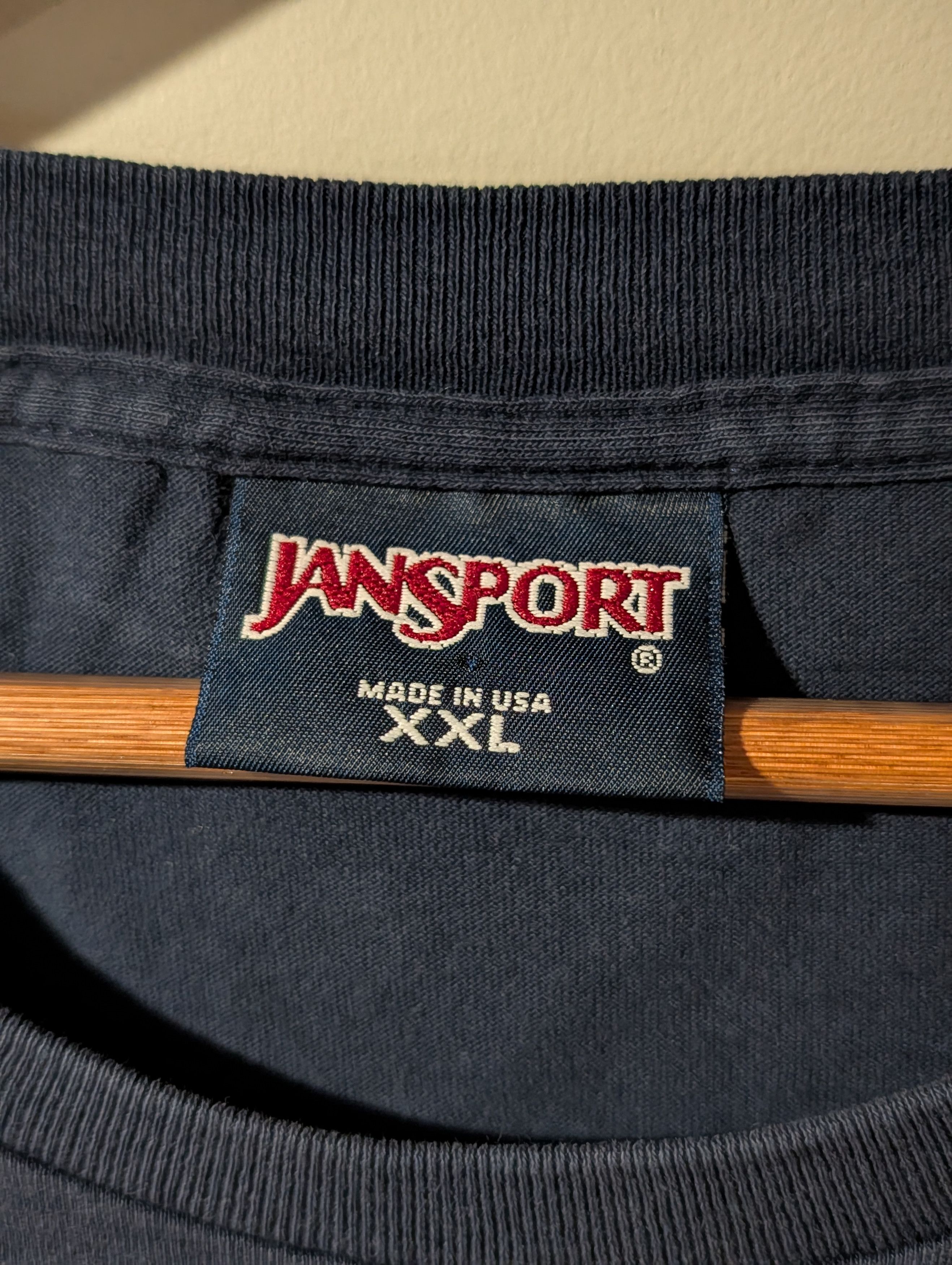 NCAA Vintage 90s Jansport Notre Dame Irish T Shirt XXL Made USA Size US XXL / EU 58 / 5 - 3 Thumbnail