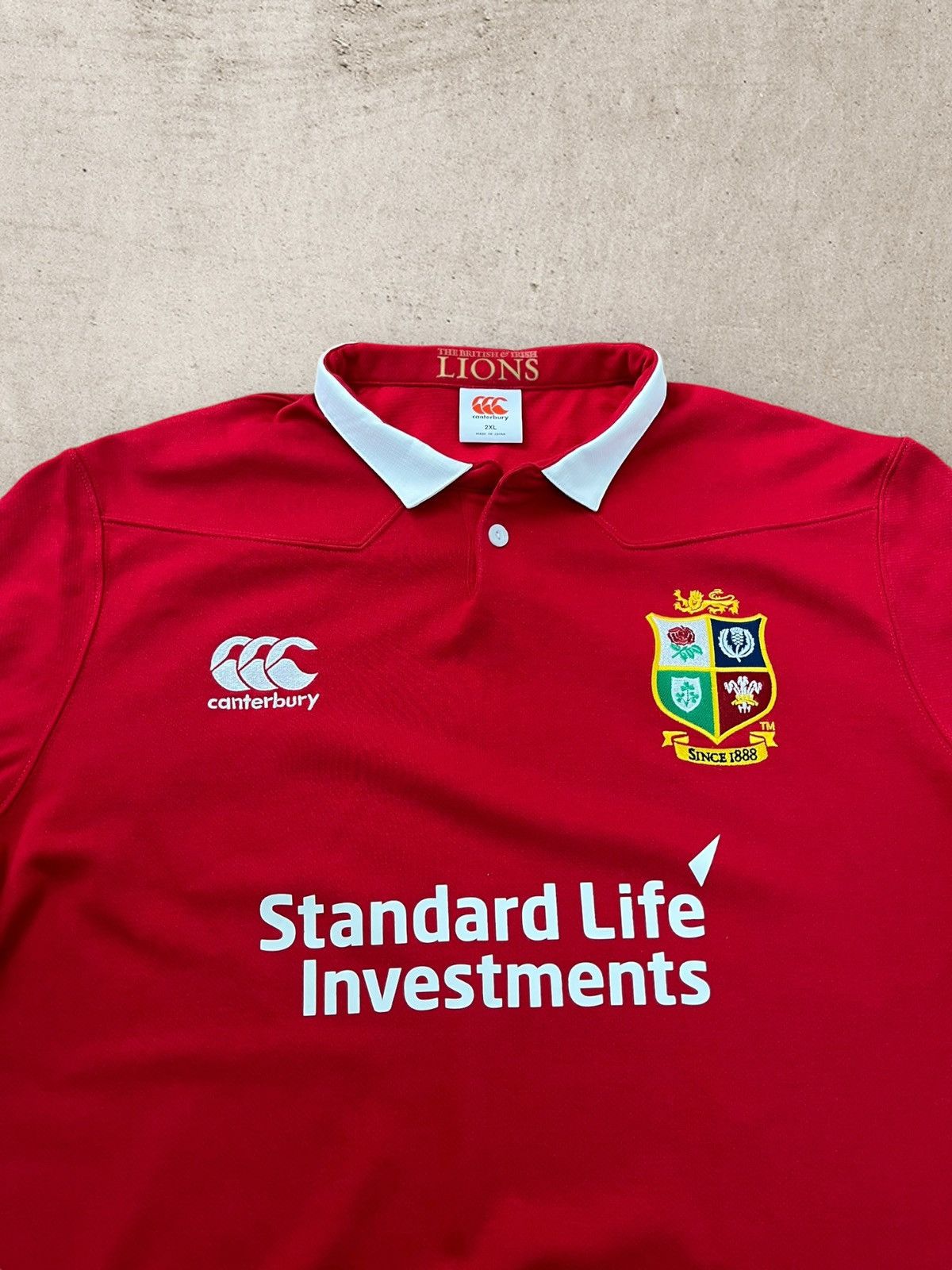 Canterbury of New Zealand Canterbury British & Irish Lions Rugby Cotton Version Jersey Size US L / EU 52-54 / 3 - 2 Thumbnail