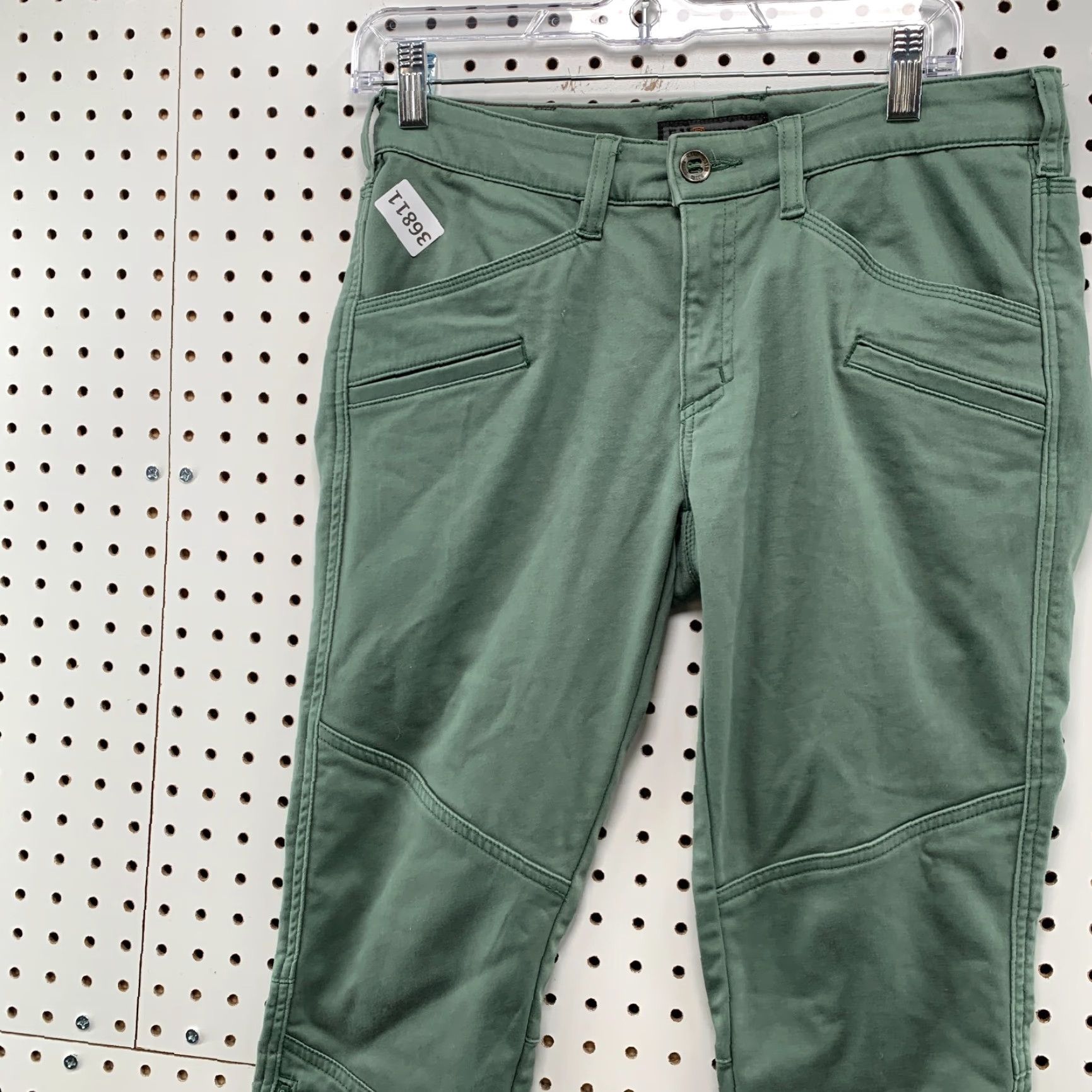 Vintage 5.11 Tactical Pants Womens Size 6 Green 30x28 Zip Ankle Slim Regular Inseam 28 in Size 28" / US 6 / IT 42 - 4 Thumbnail