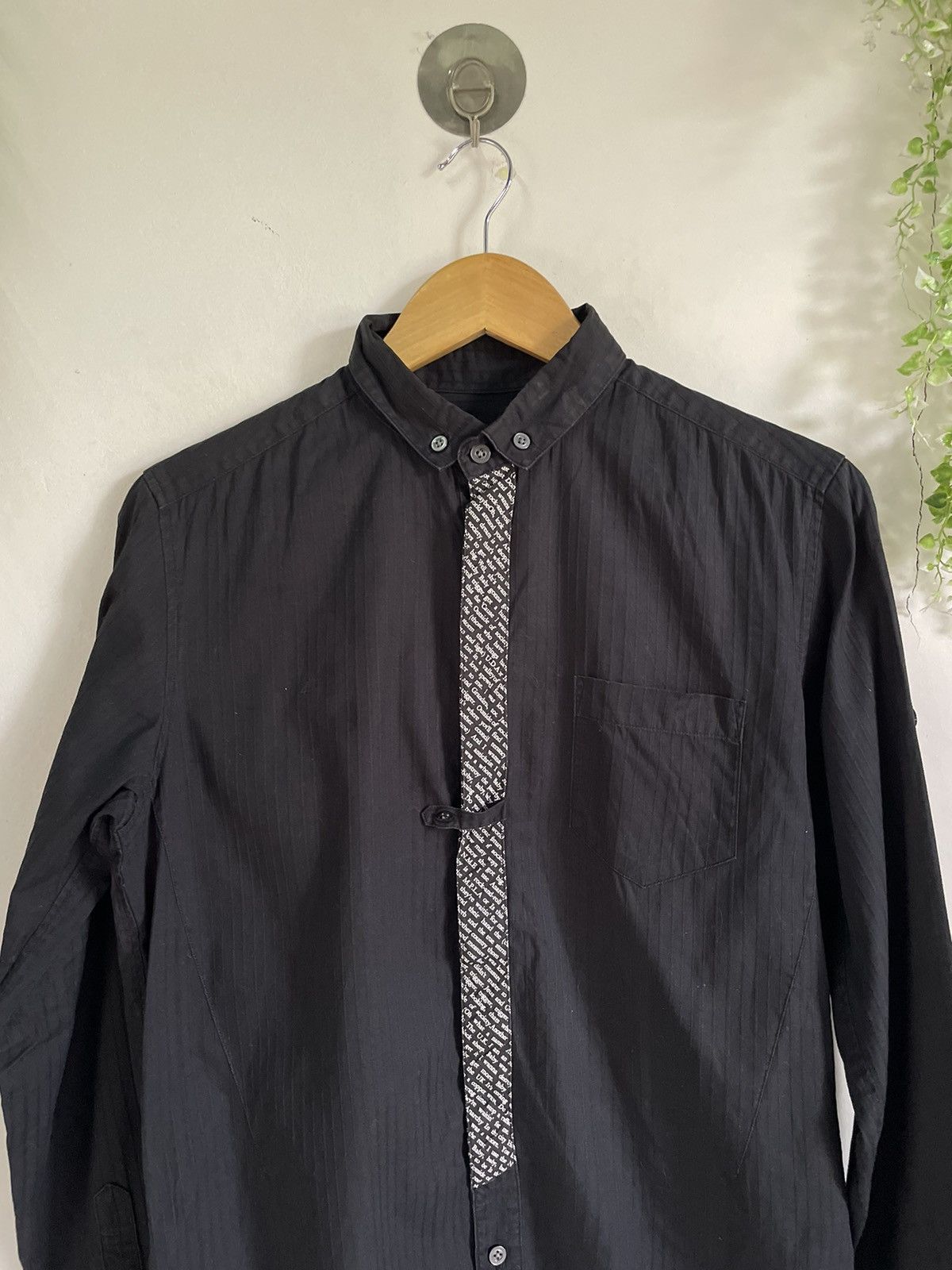Designer × If Six Was Nine × Japanese Brand Ppfm Punk Button Shirt BlackCore Size M / US 6-8 / IT 42-44 - 4 Thumbnail