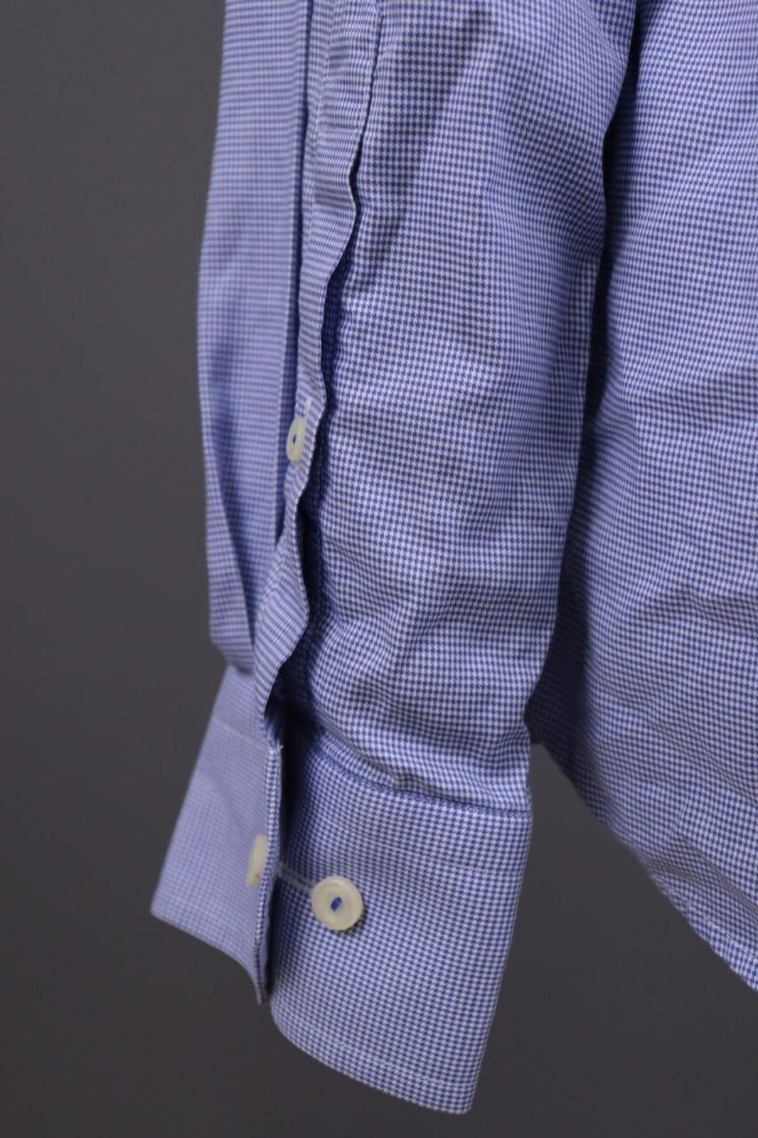 Eton Eton Slim Fit Blue Luxury Dress Shirt Size 16 41 L Size US M / EU 48-50 / 2 - 12 Thumbnail