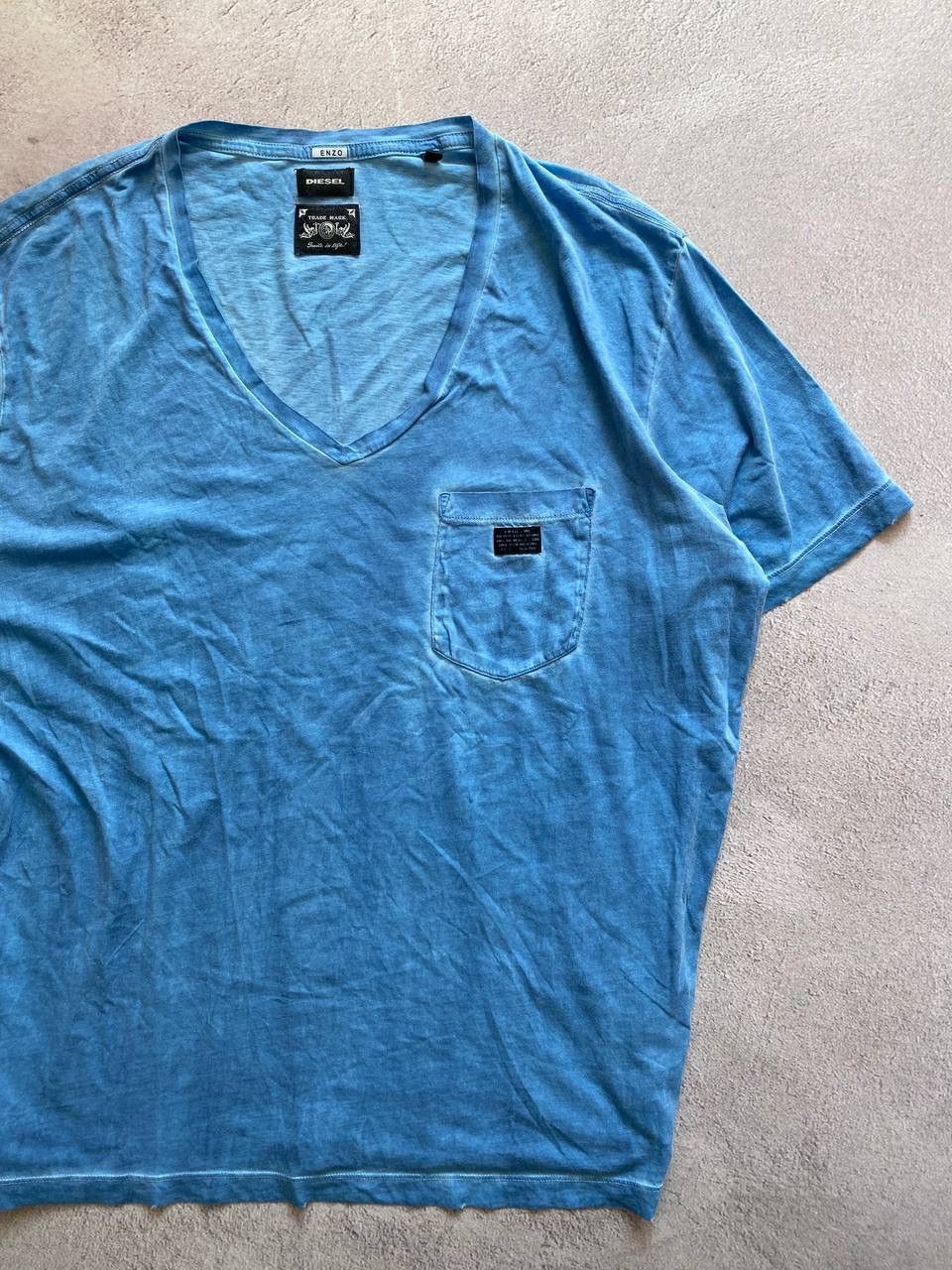 Diesel × Japanese Brand Vintage Diesel faded distressed rare t shirt Size US XL / EU 56 / 4 - 3 Thumbnail