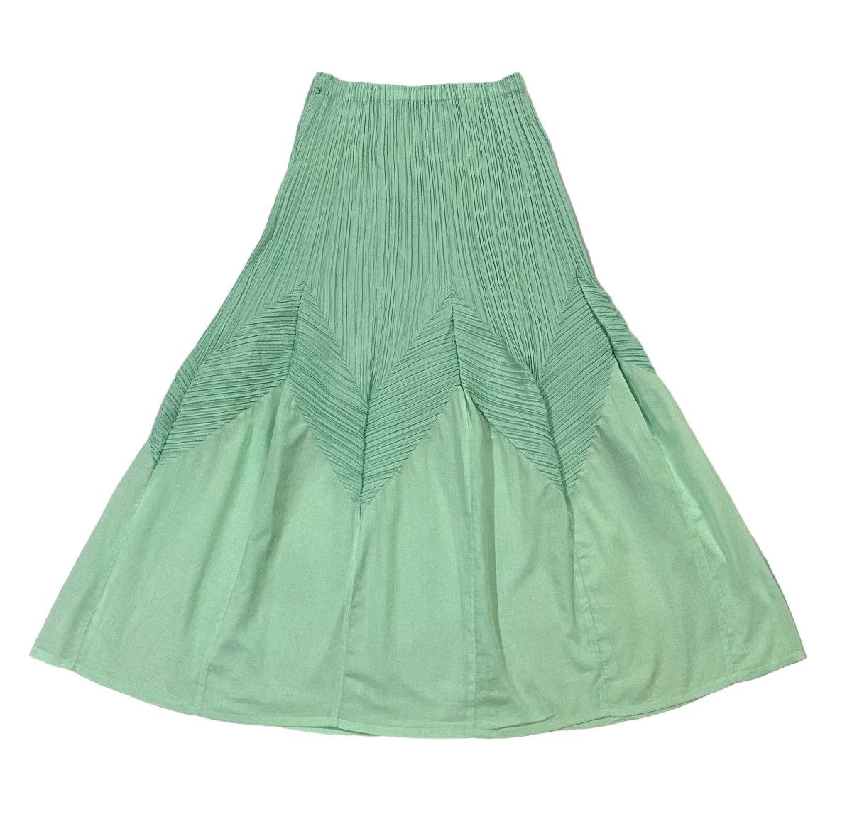 Designer × Issey Miyake Issey Miyake Fete Pleated Long Skirt Size 25" / US 0 / IT 36 - 2 Thumbnail