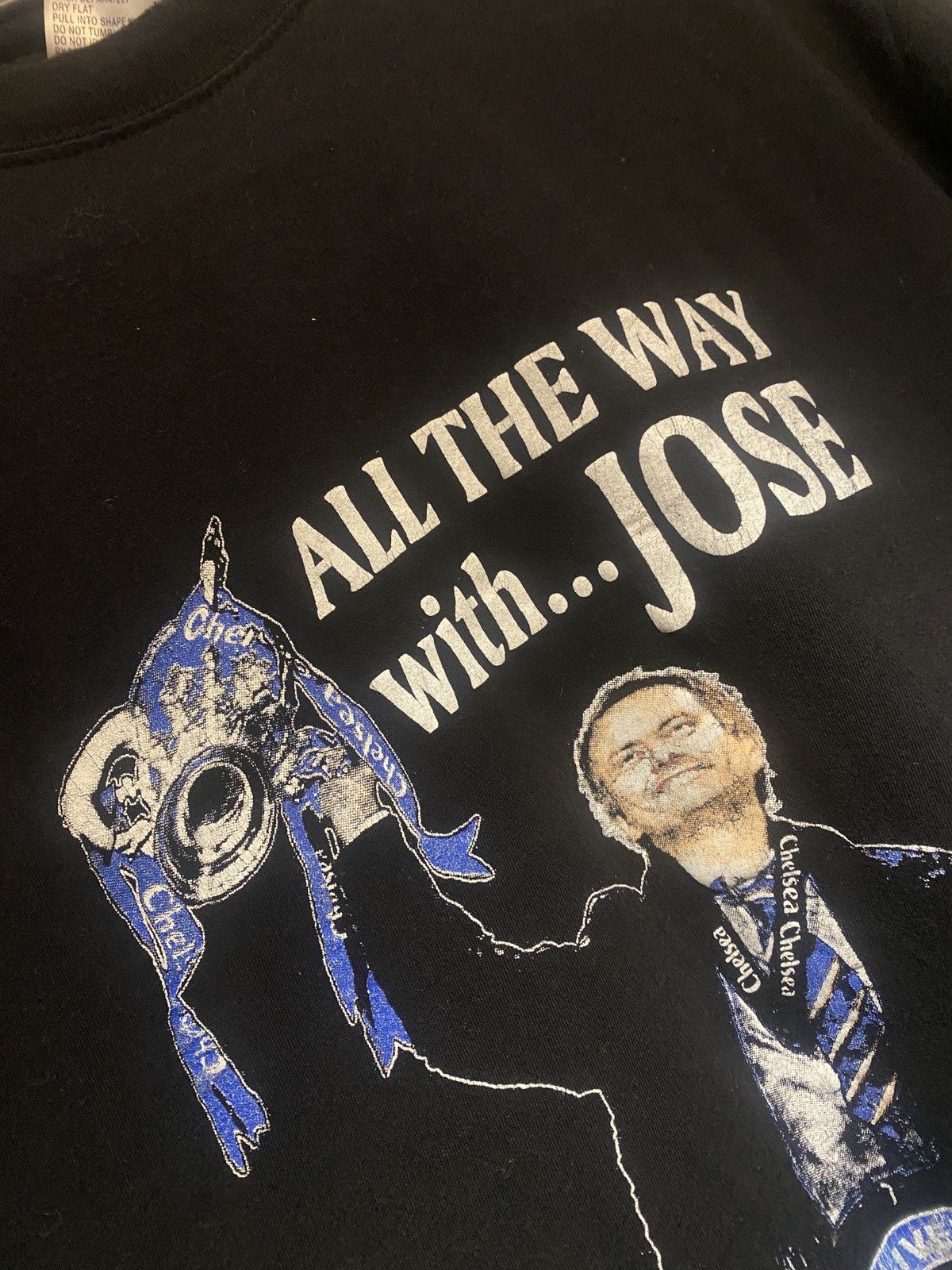 Vintage All the way with jose chelsea liverpool 00s tee Size US L / EU 52-54 / 3 - 3 Thumbnail
