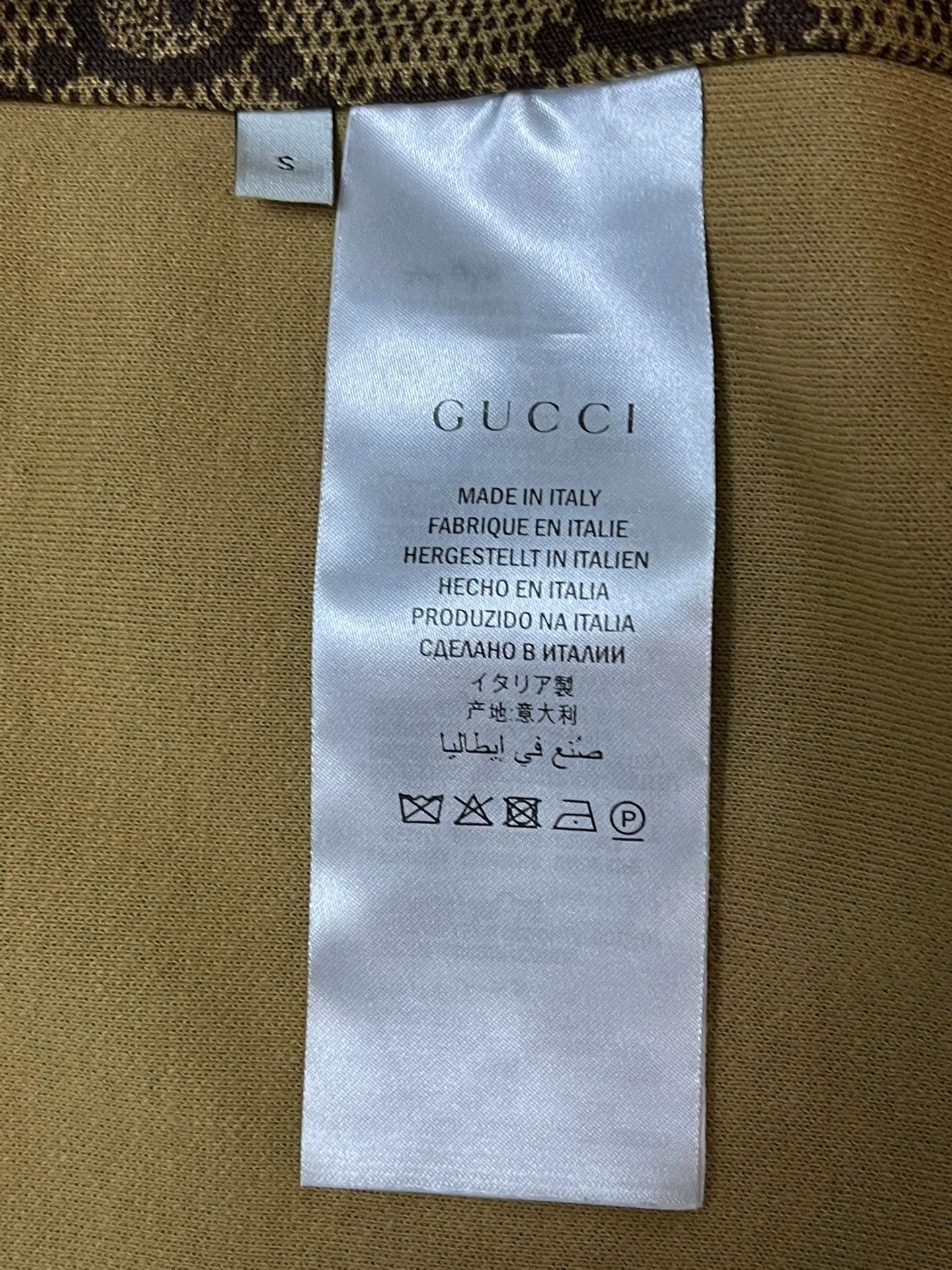 Gucci Gucci Oversized Brown Trending Jacket Unisex S Size US S / EU 44-46 / 1 - 5 Thumbnail