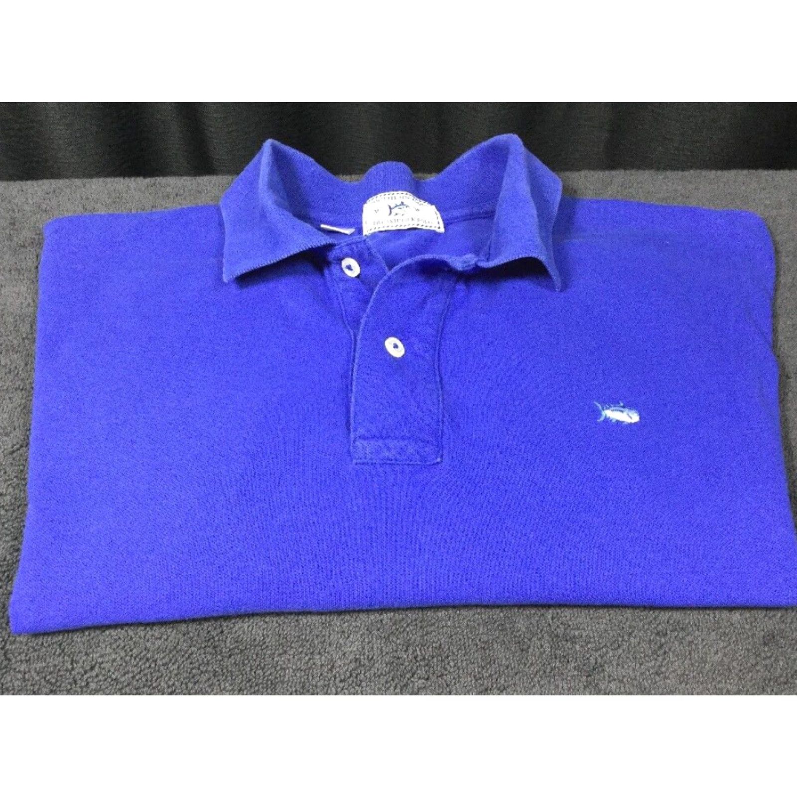 Southern Tide SOUTHERN TIDE Skipjack Polo Shirt Mens Medium Blue Size US M / EU 48-50 / 2 - 2 Thumbnail