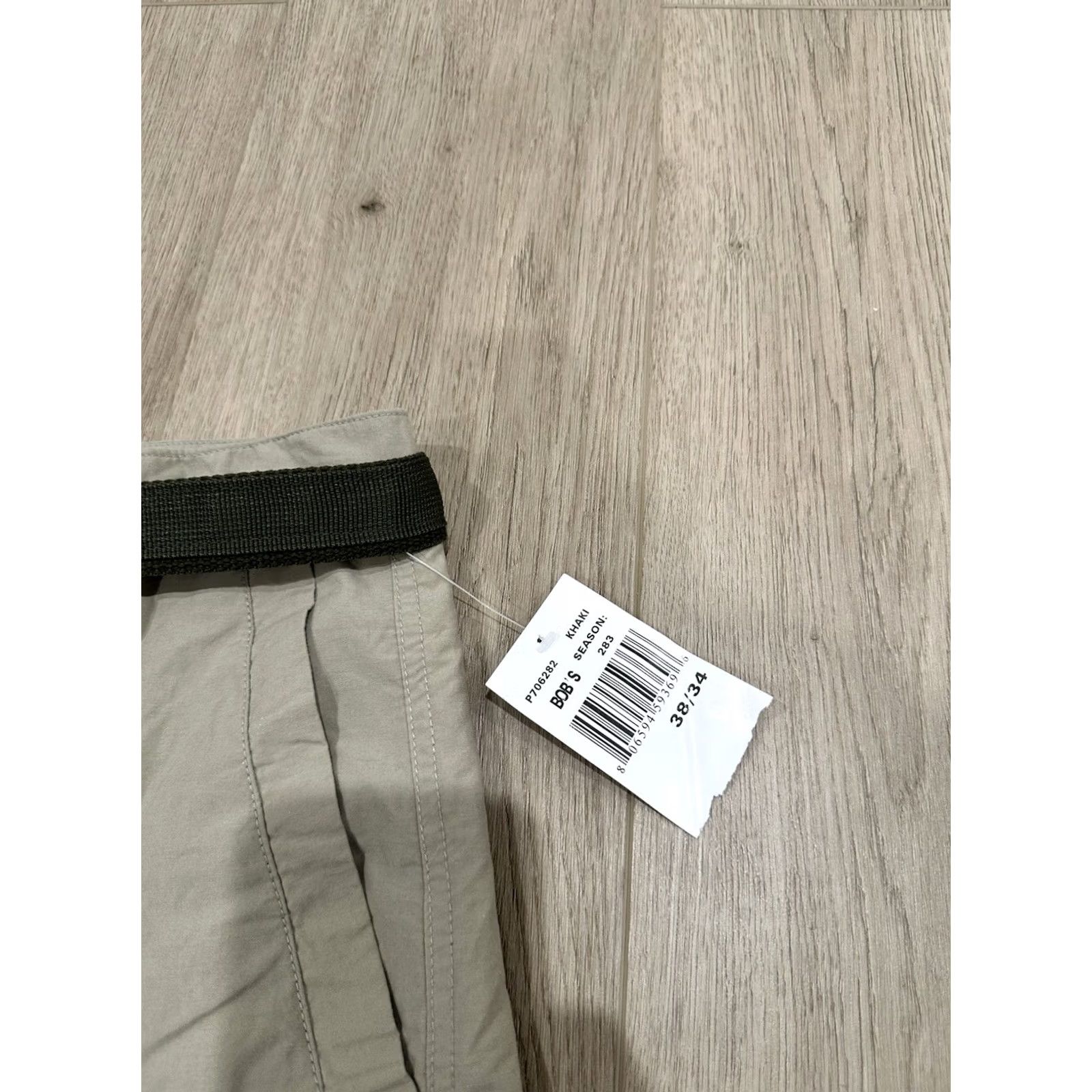 Vintage NWT Plugg Men Convertible Cargo Pants Rave Grunge Beige 38x34 Tan 38 Mens Pants Size US 38 / EU 54 - 6 Thumbnail